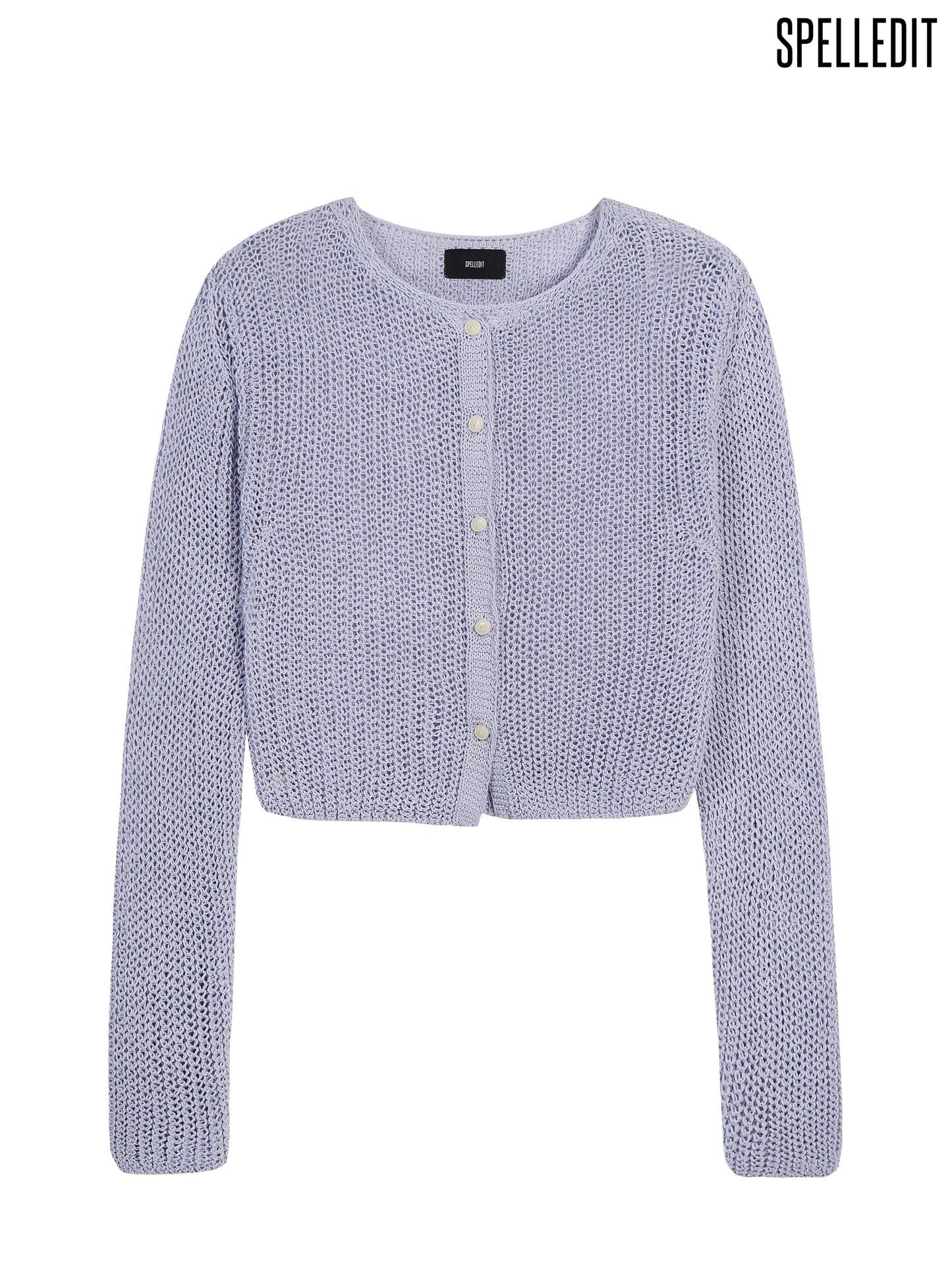 HACHI BOAT NECK CARDIGAN