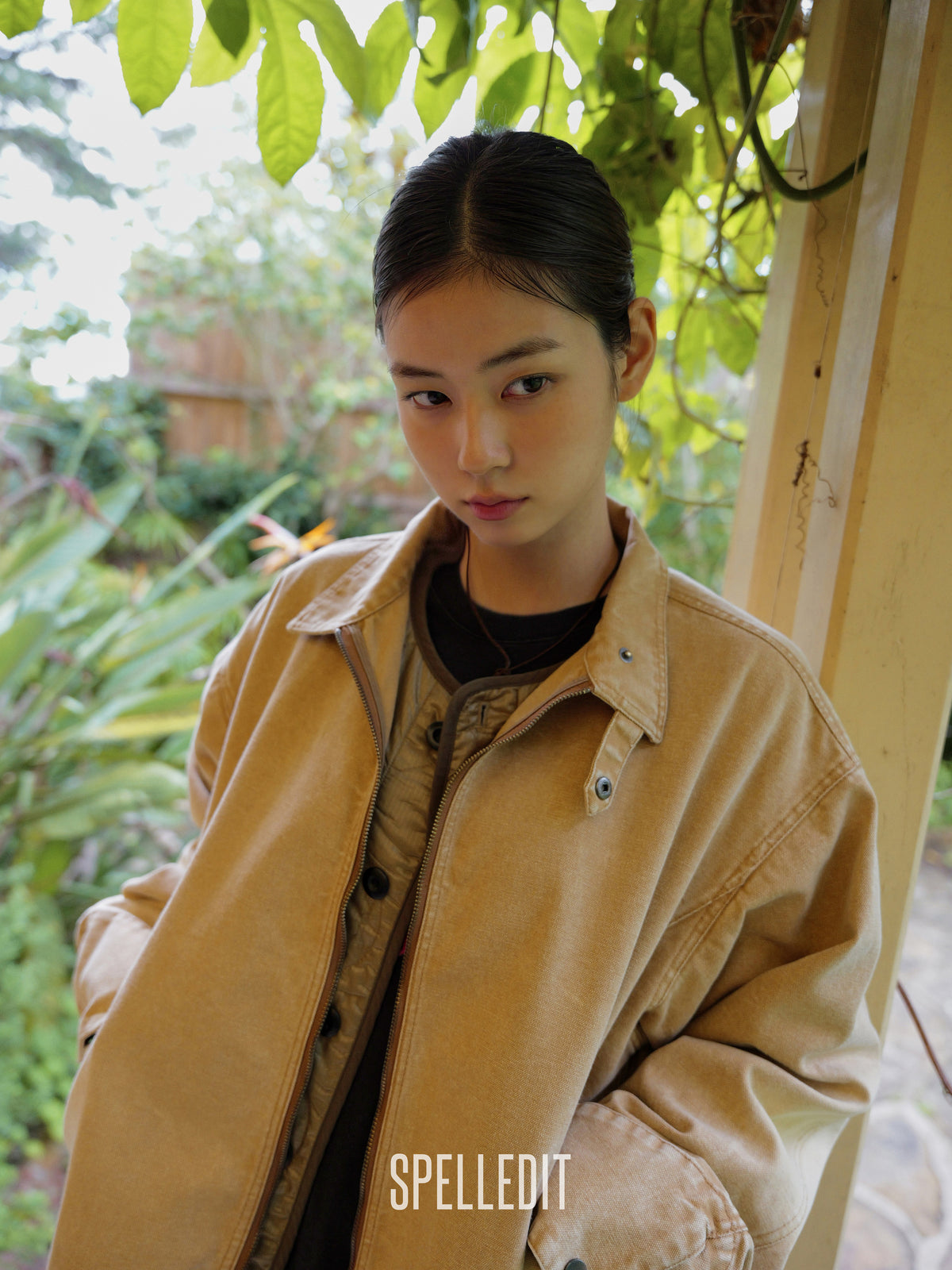 VINTAGE WASHED WORKWEAR JACKET