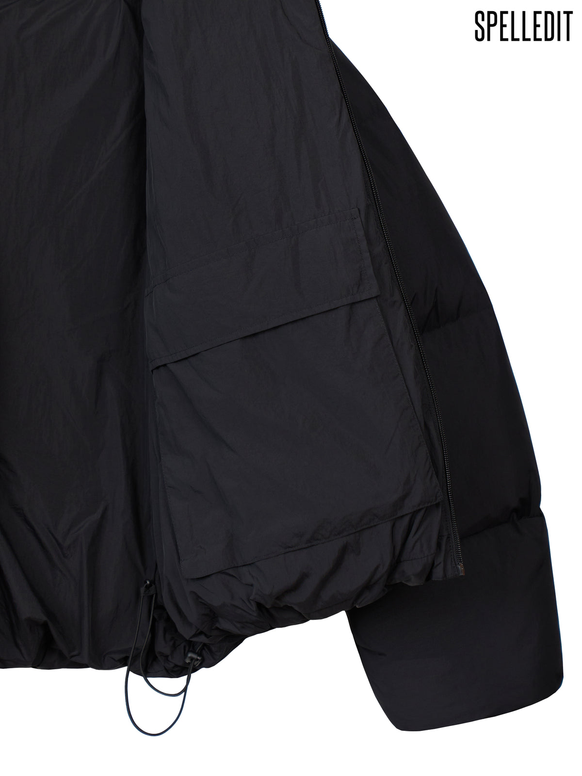 Hoodie detachable Puffer jacket