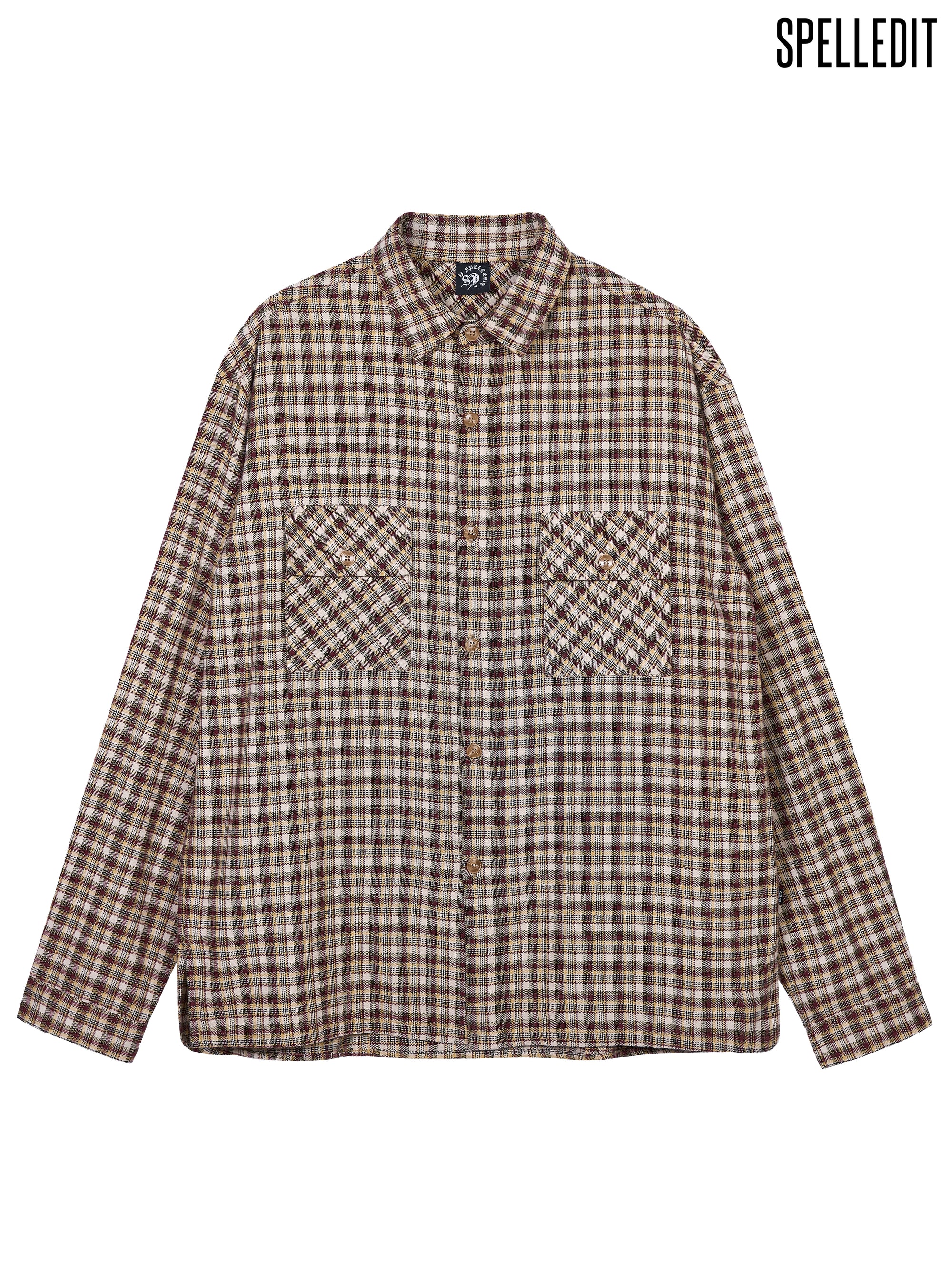 [9/7 PRE]PLAID OVERSIZED SHIRT