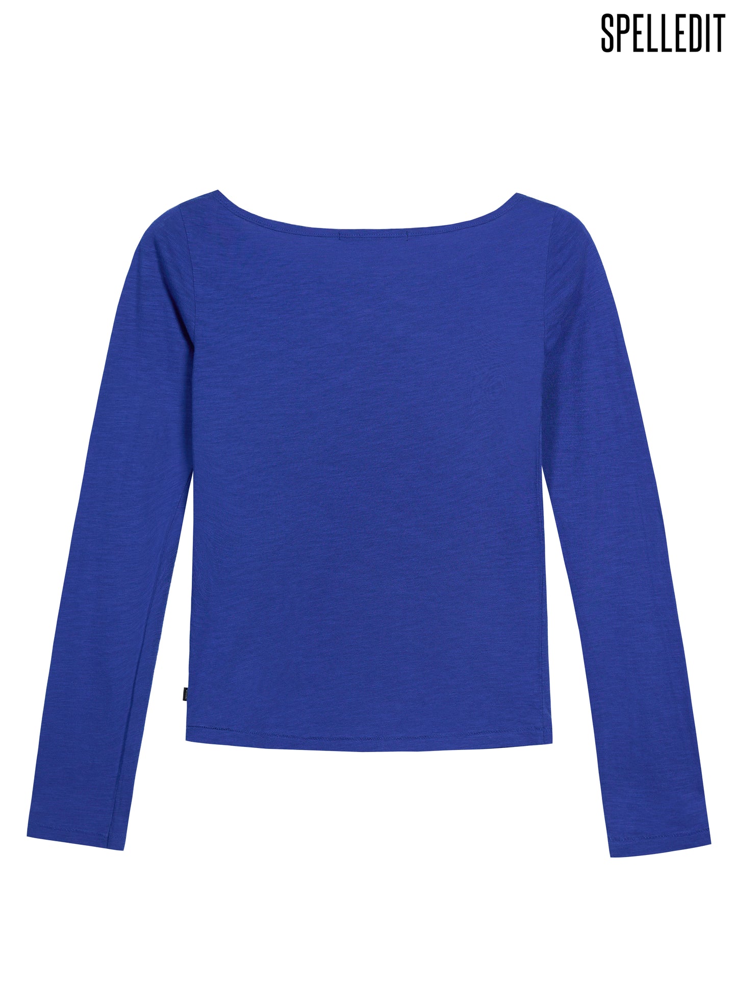 BOAT NECK LONG SLEEVE T-SHIRT