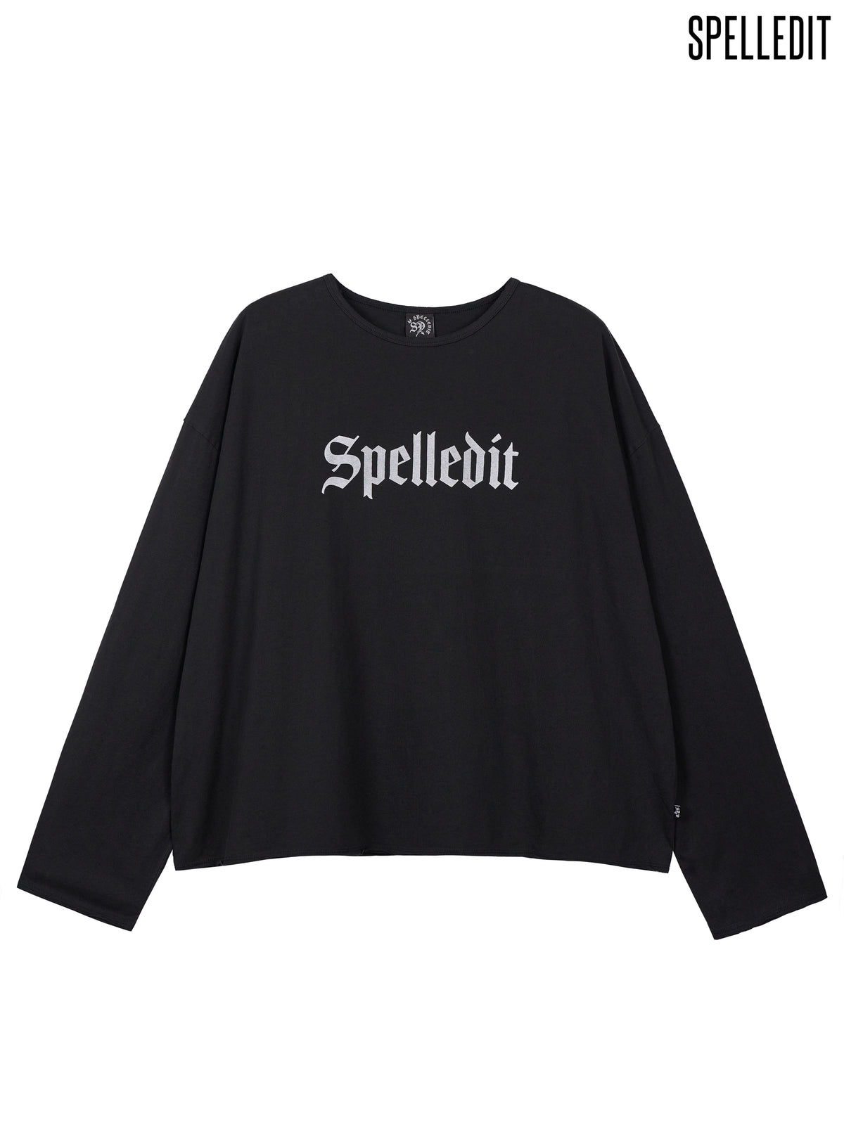 SPELL logo loose fit long sleeves tee