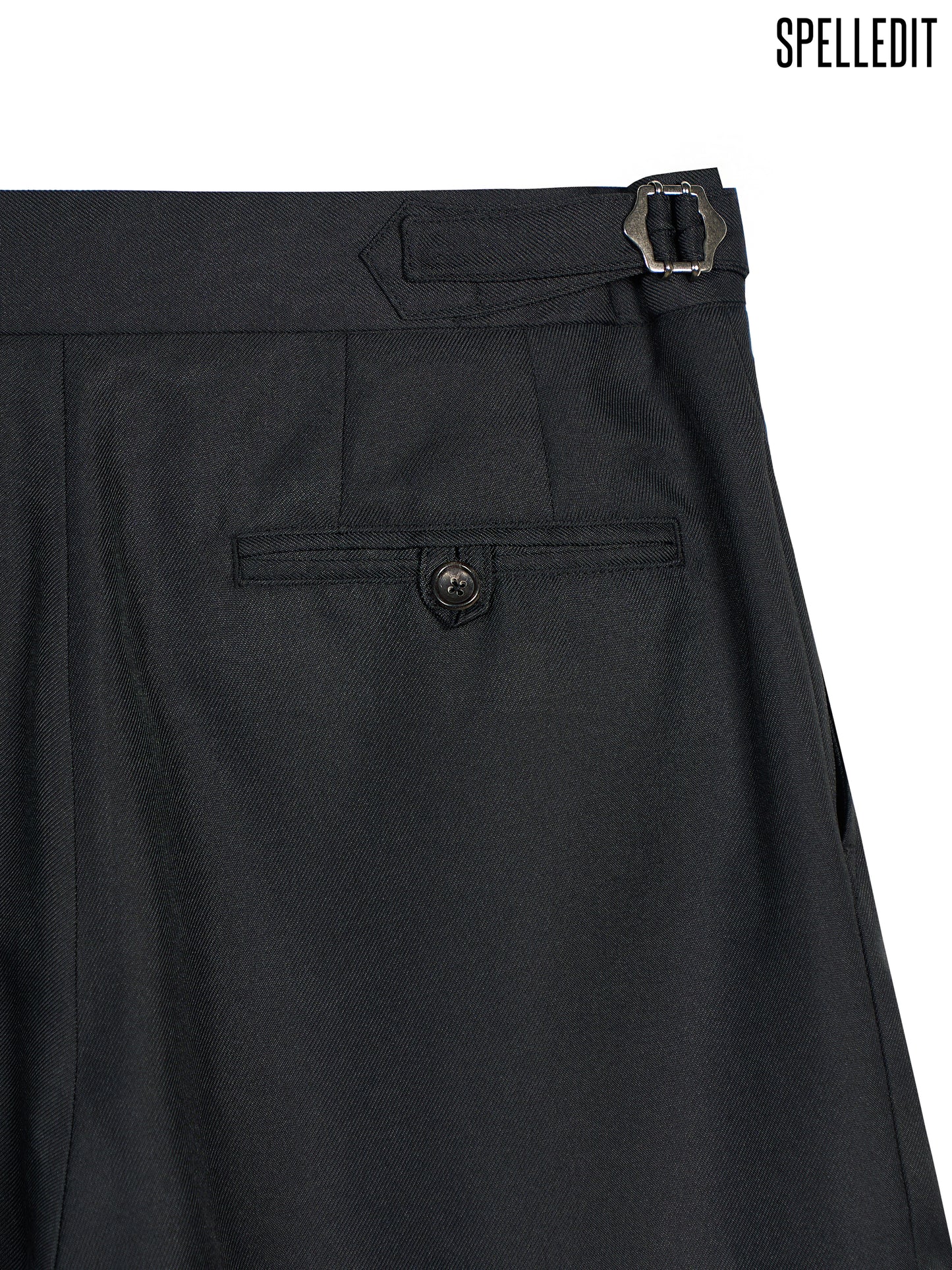 BUCKLE DETAIL SLACKS