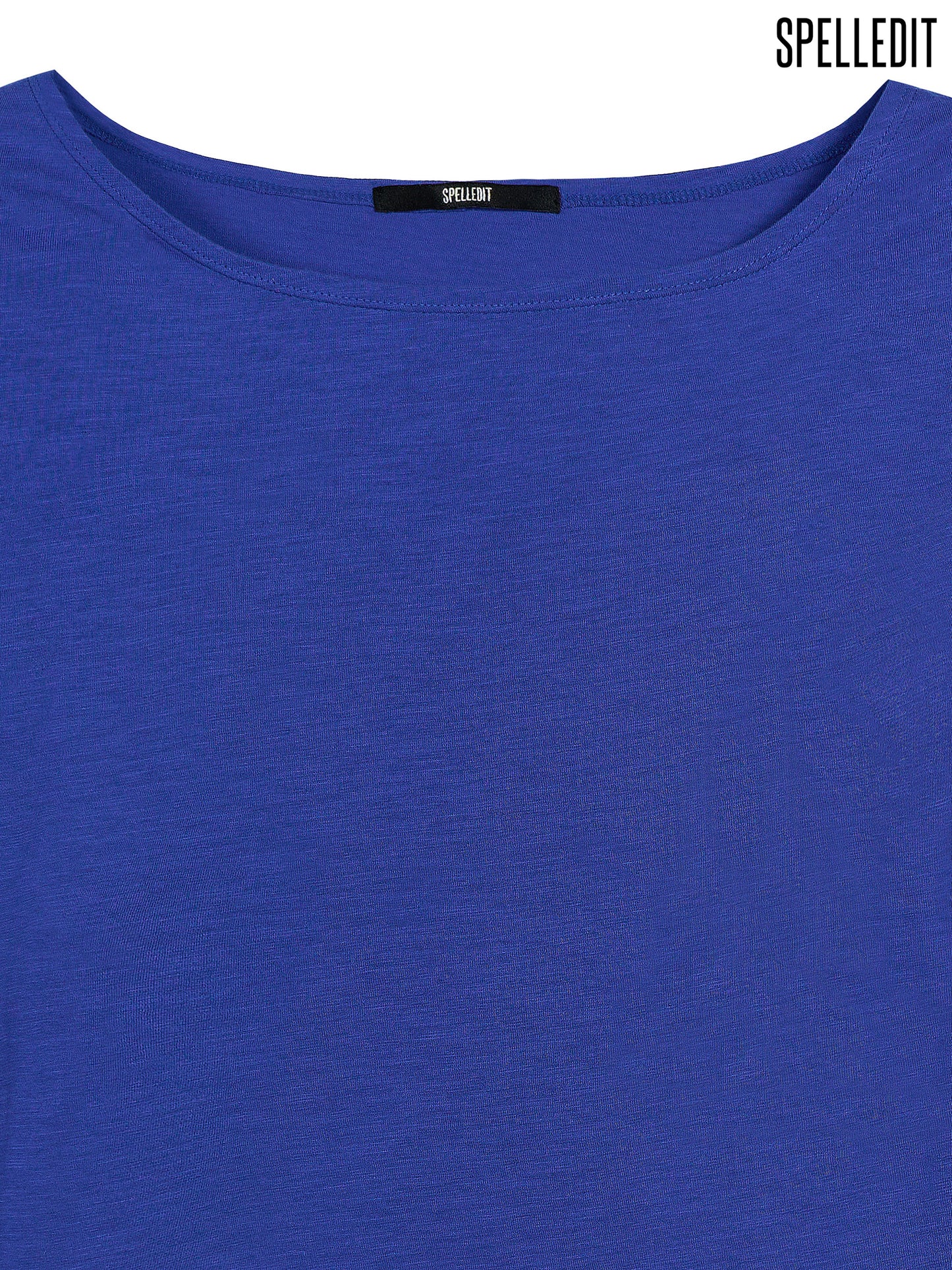 BOAT NECK LONG SLEEVE T-SHIRT