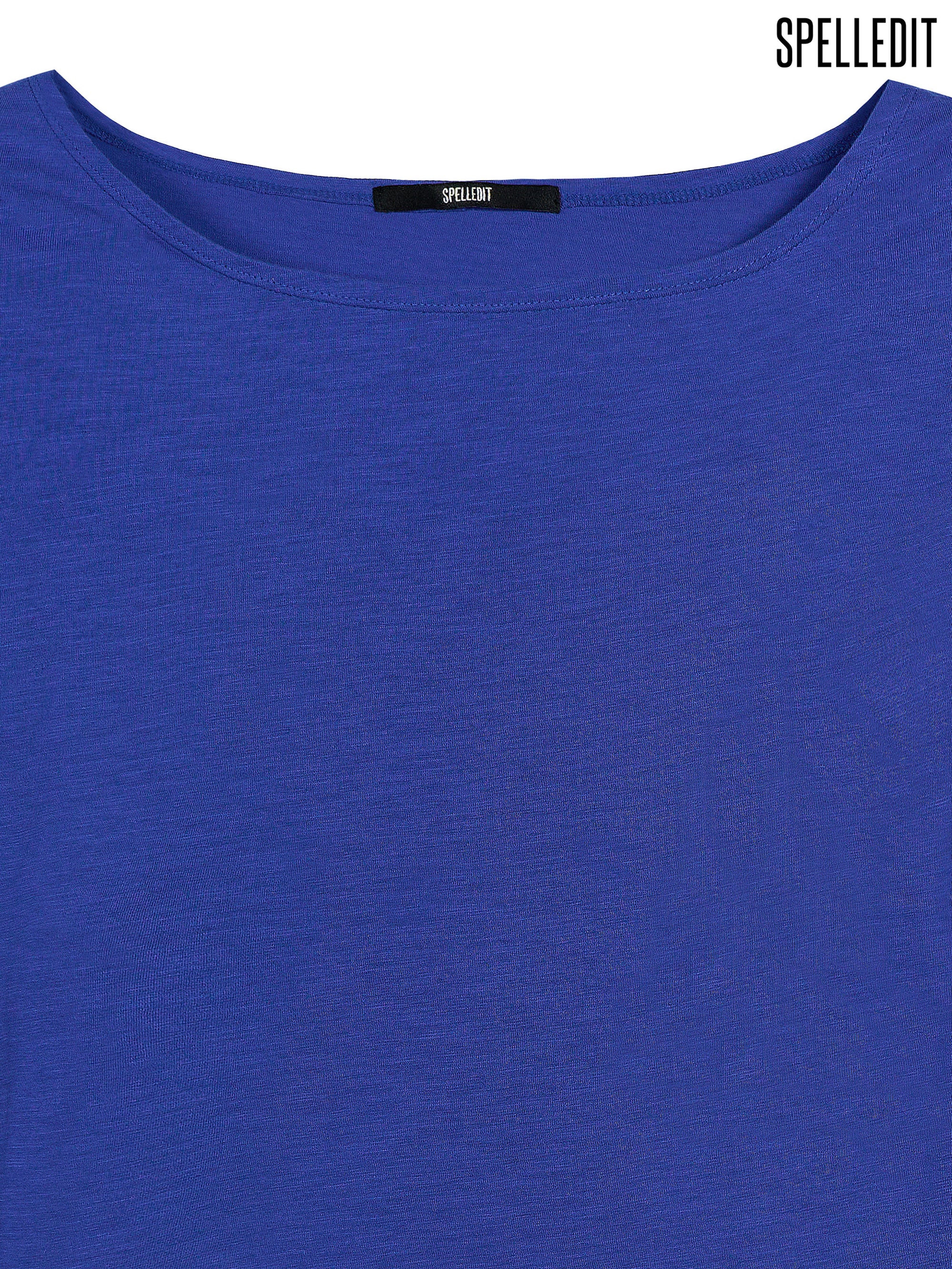 BOAT NECK LONG SLEEVE T-SHIRT
