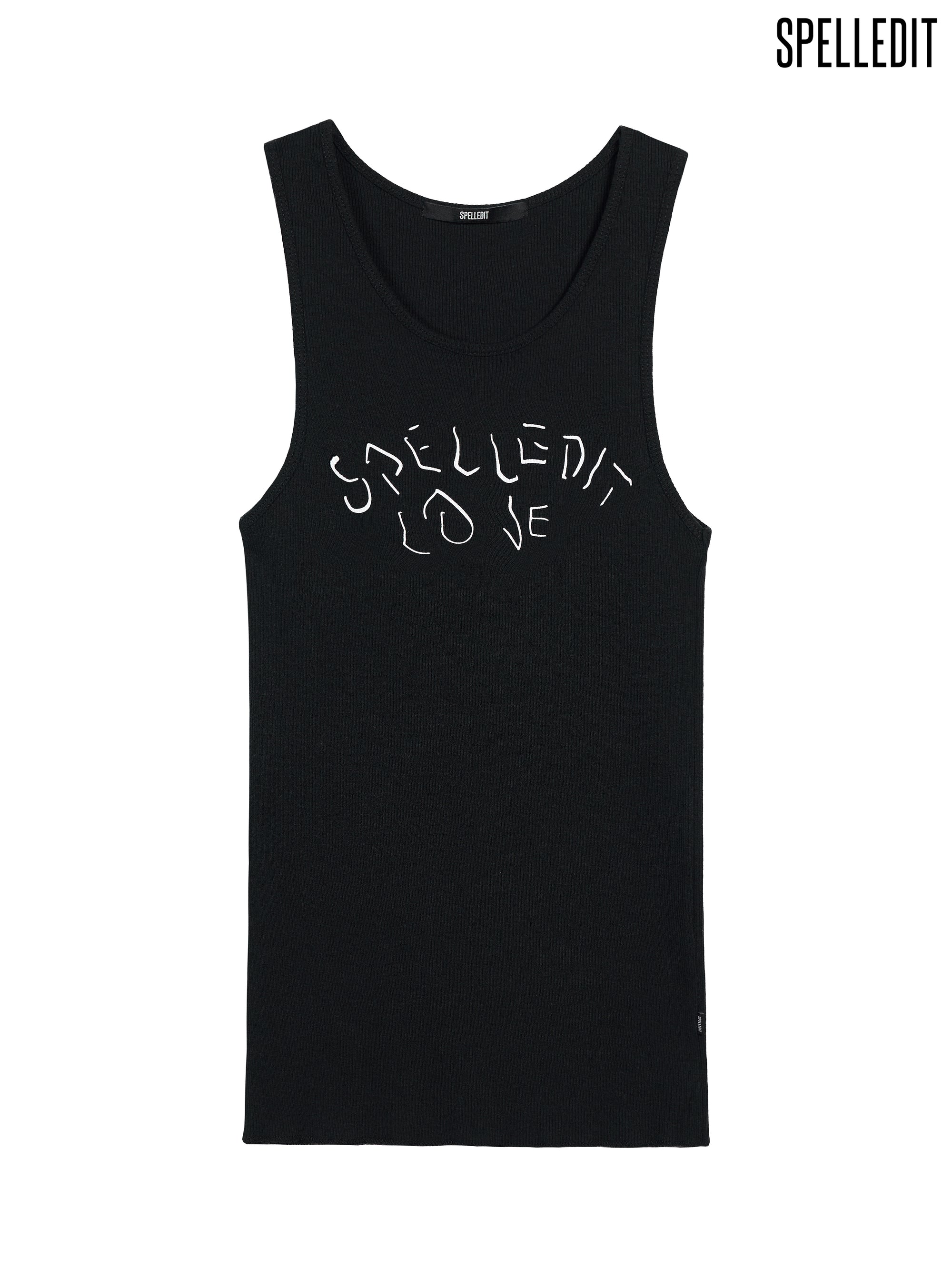 HANDWRITTEN LETTERING TANK TOP