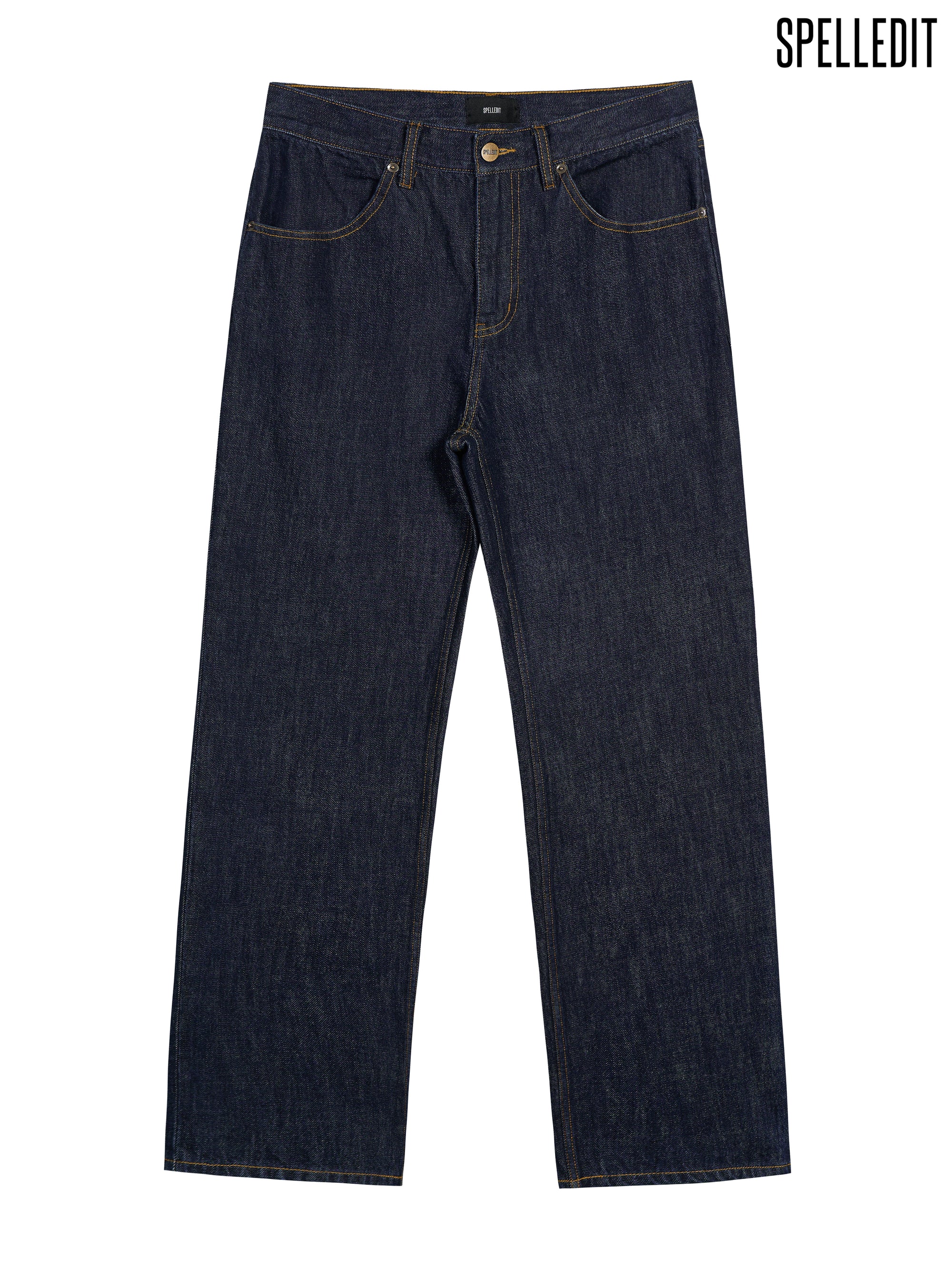 BOY-FIT DENIM PANTS