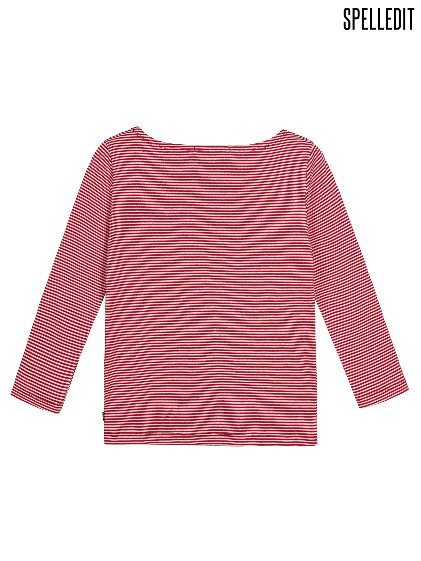 STRIPED 3/4 SLEEVE T-SHIRT