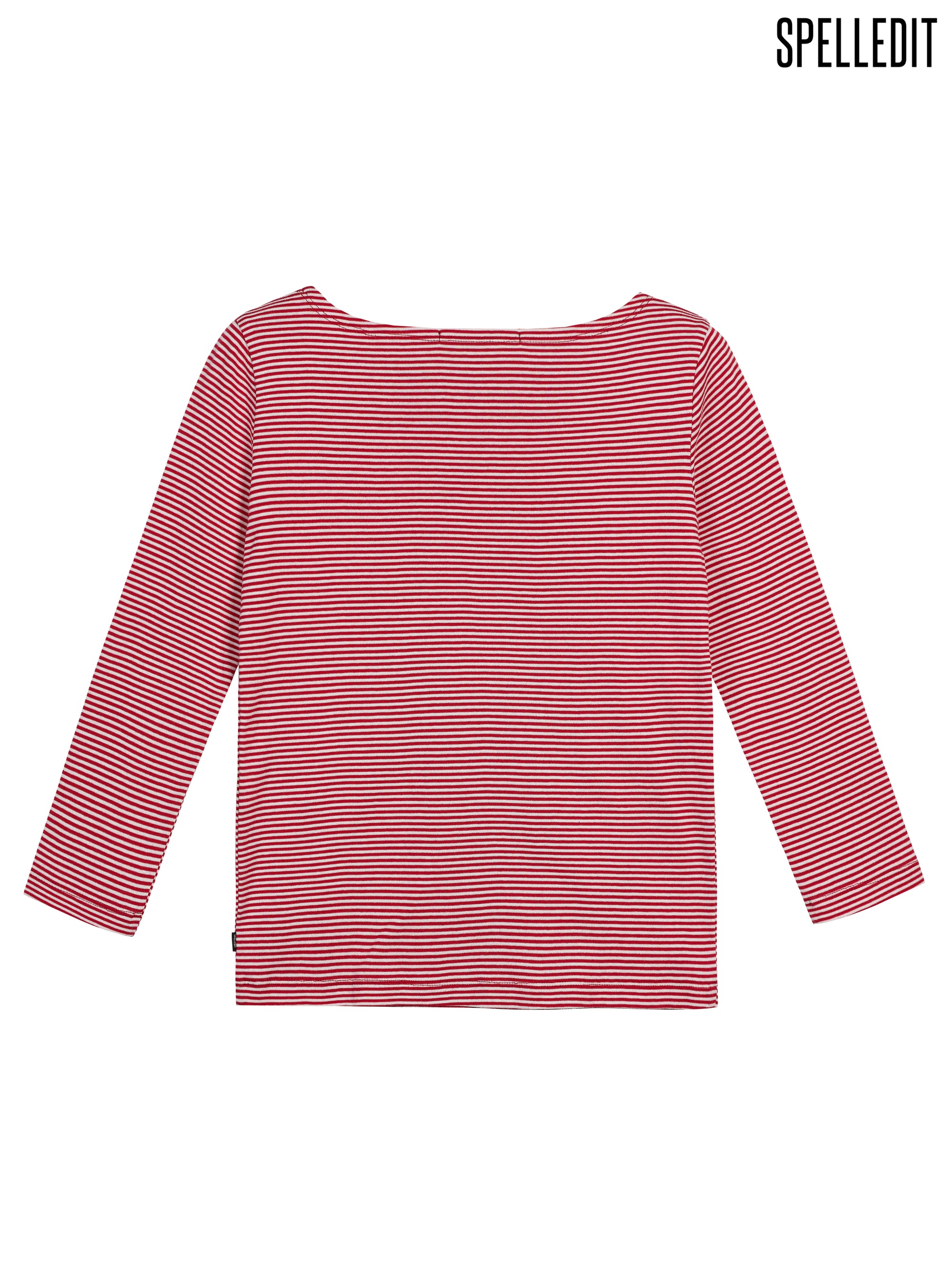 STRIPED 3/4 SLEEVE T-SHIRT