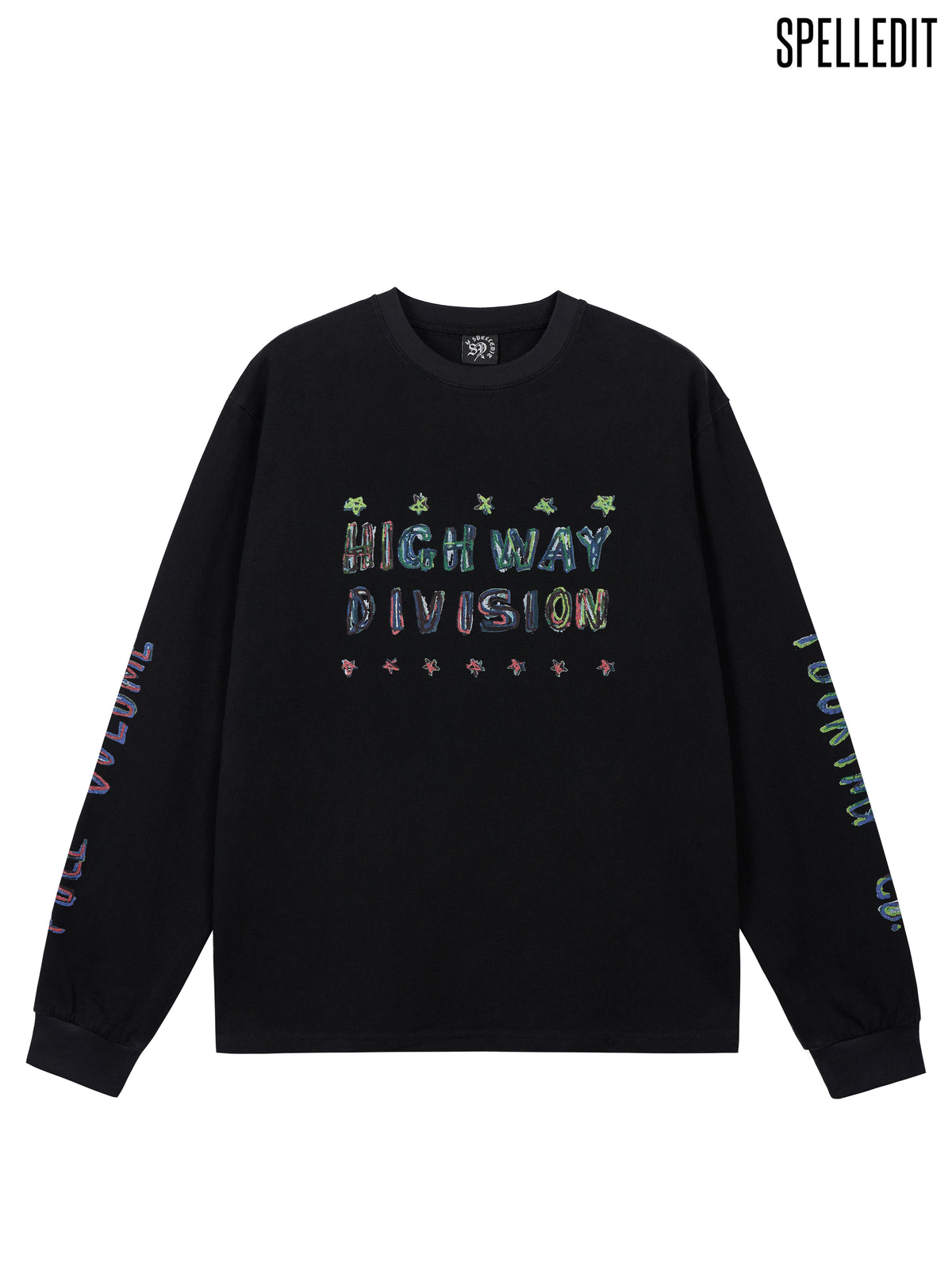 Highway printed long sleeves tee