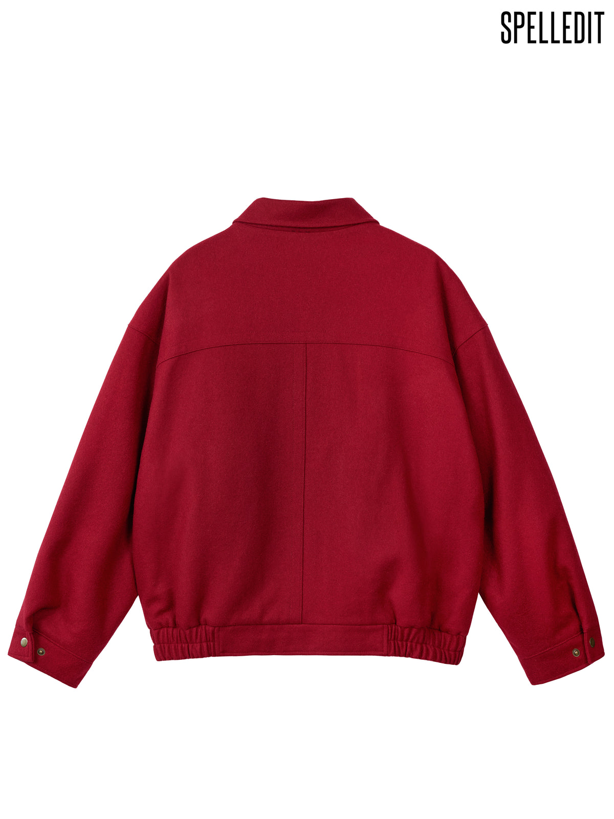Melton Zip up Blouson