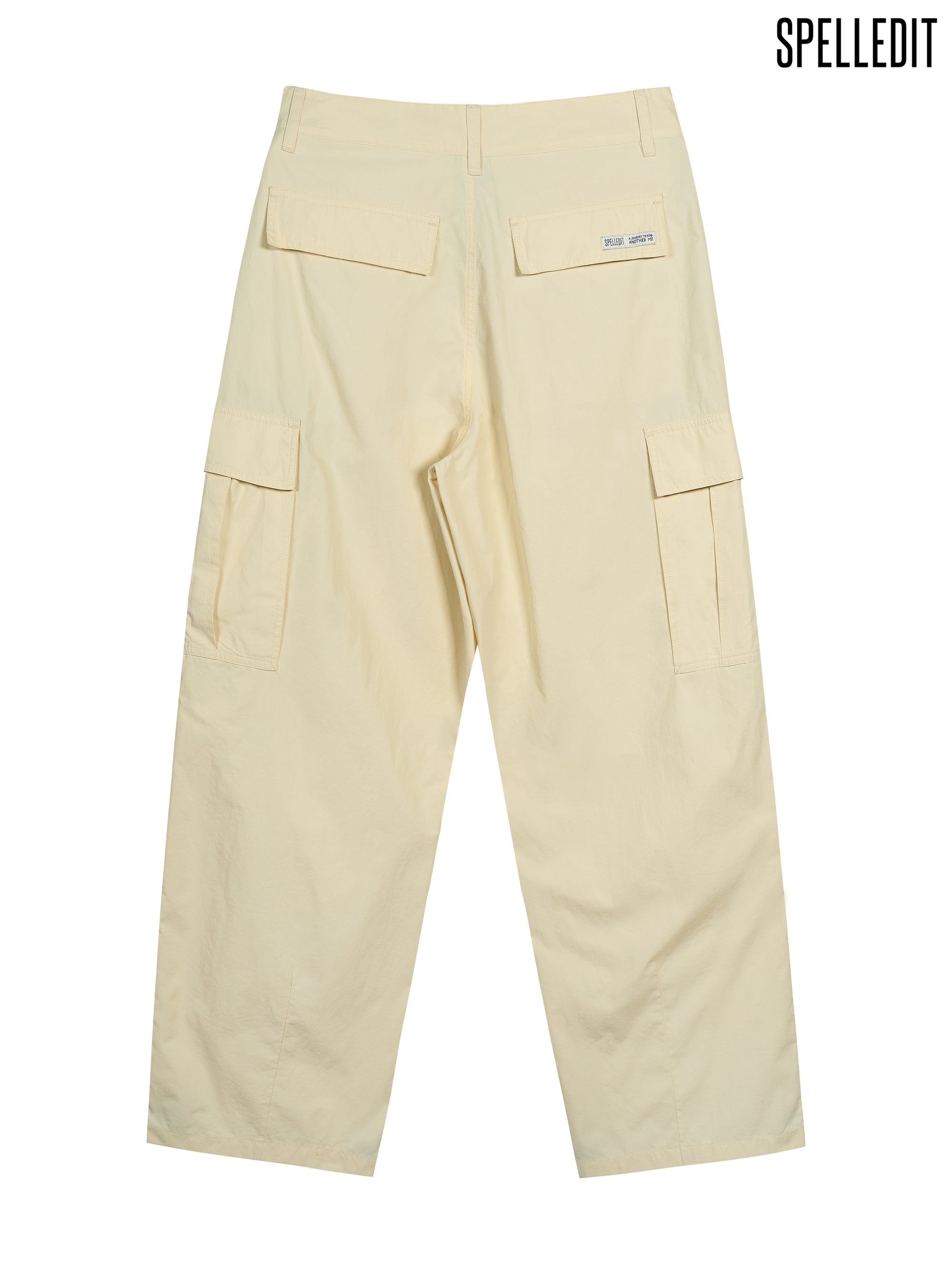 SINGLE PLEAT POCKET CARGO PANTS