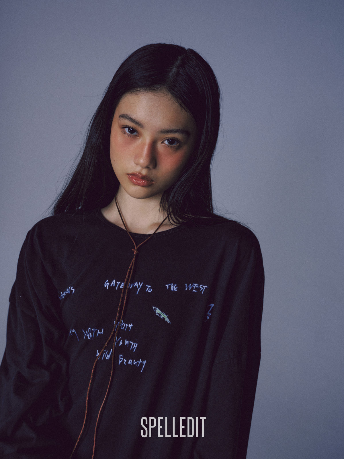 HAND DRAWN LONG SLEEVE T-SHIRT