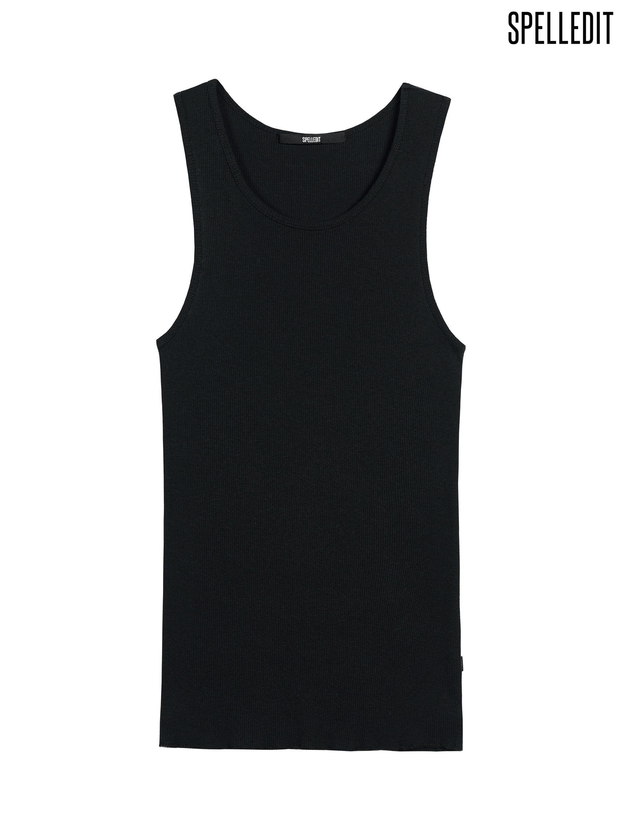 BASIC RIBBED TANK TOP