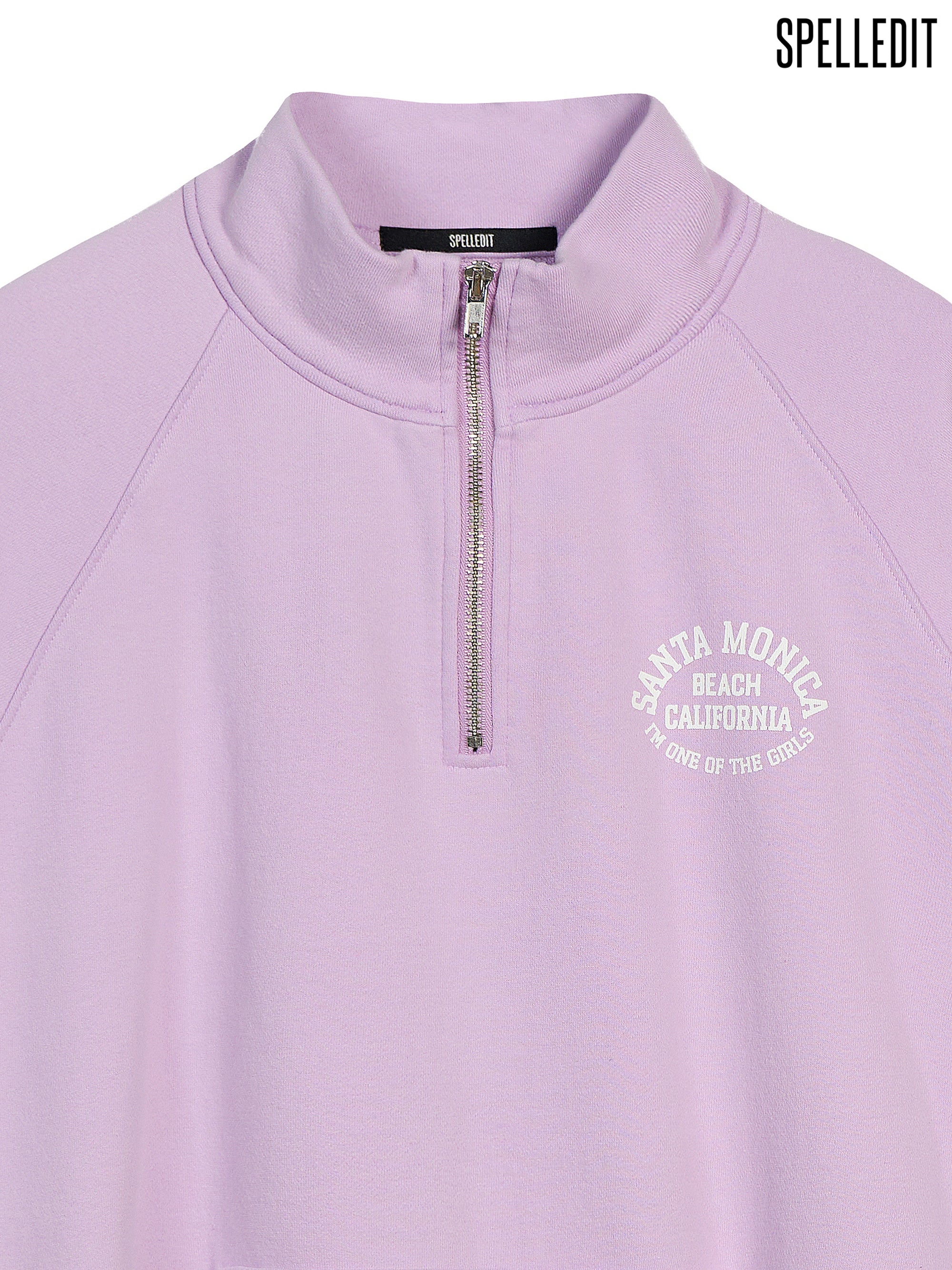SANTA MONICA HALF ZIP SWEATSHIRT