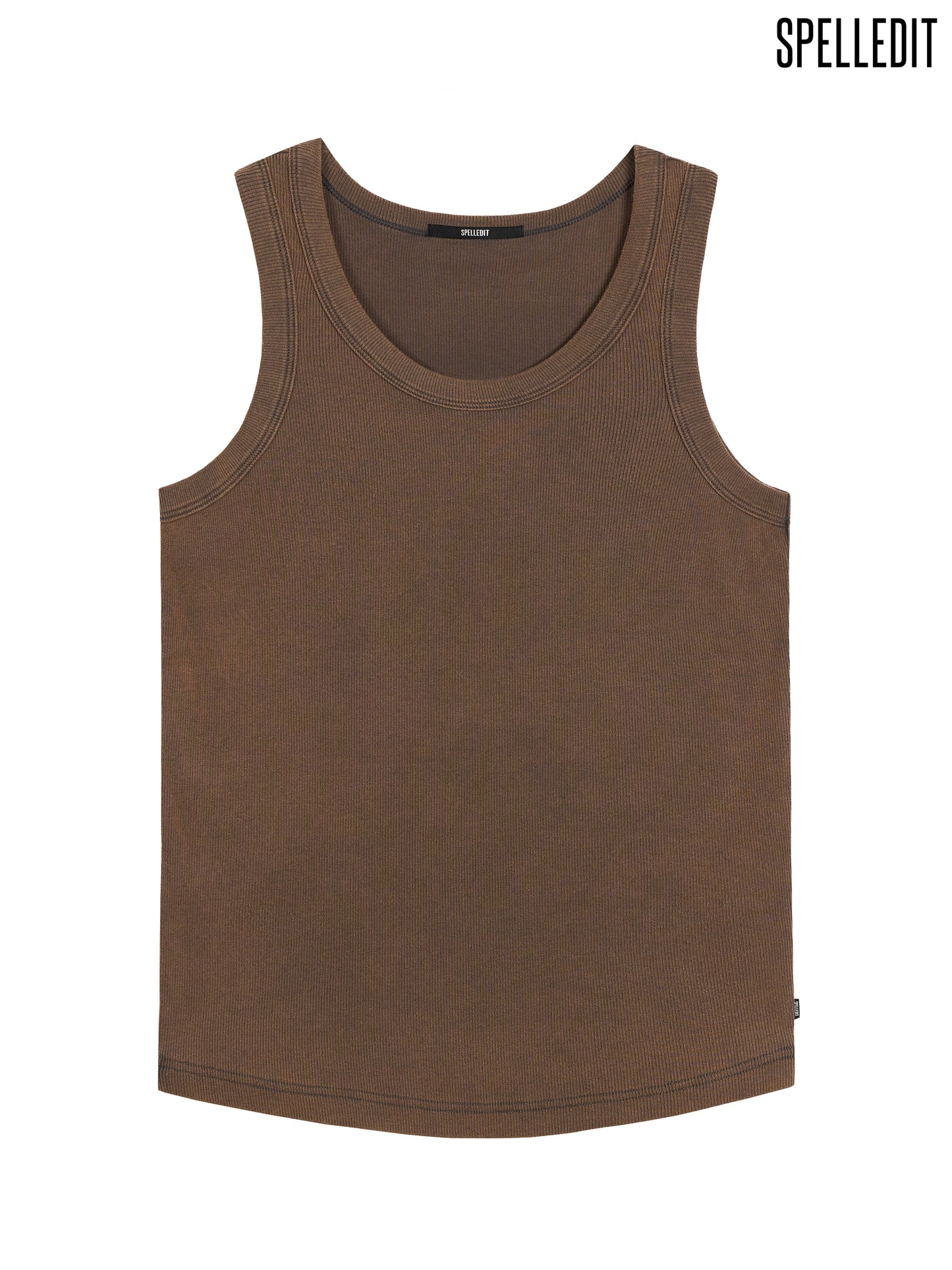 VINTAGE U-NECK SLEEVELESS