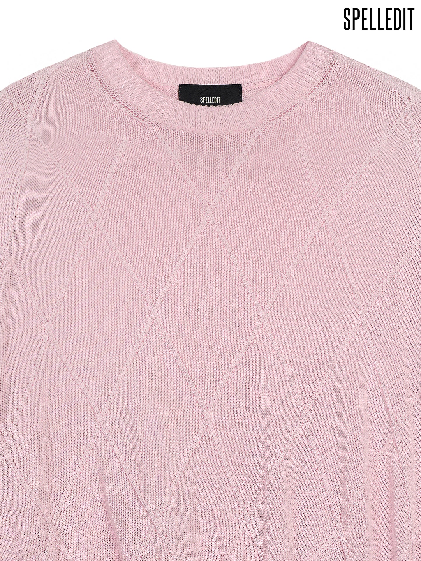 SHEER FISHERMAN KNIT