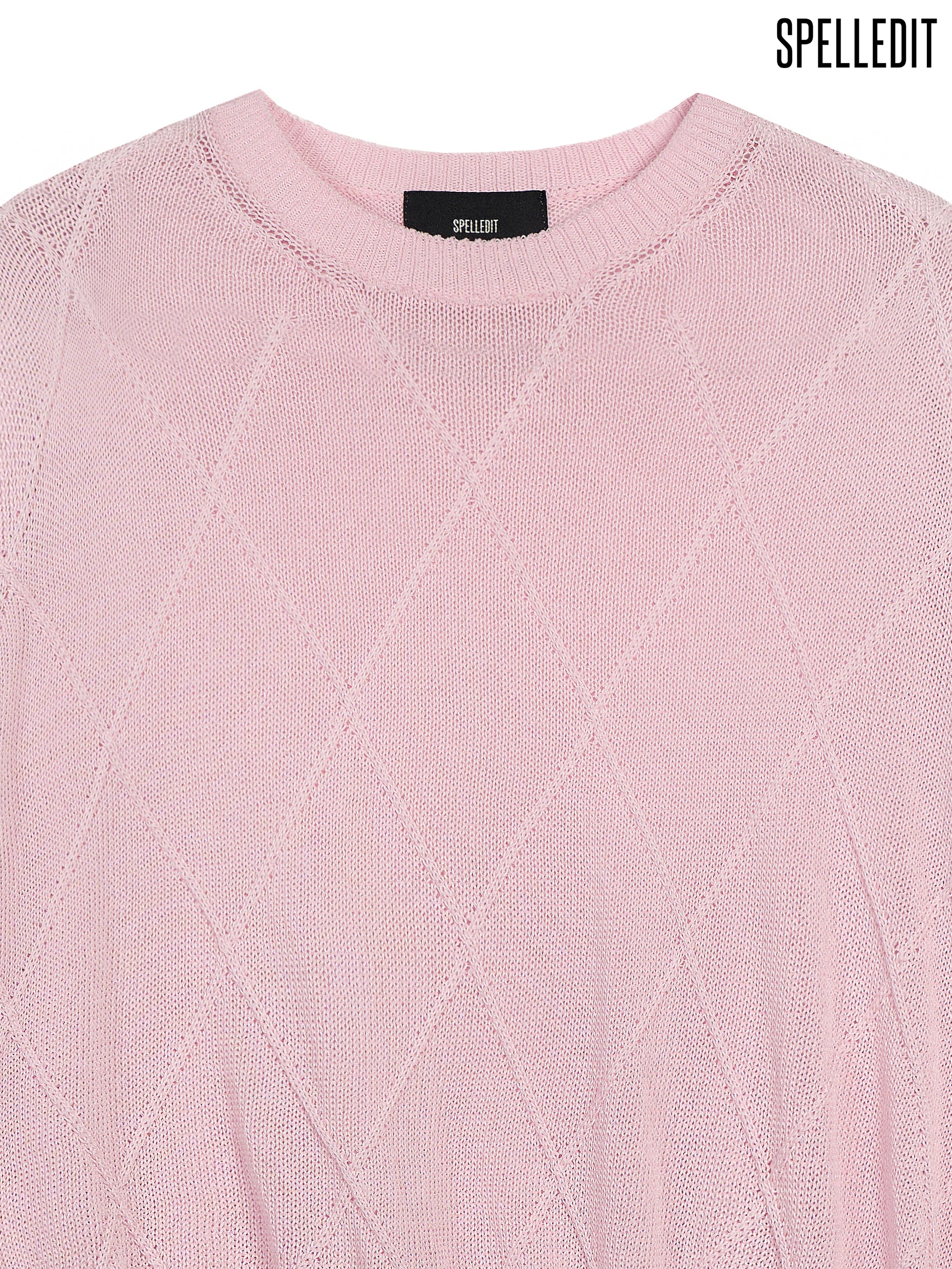 SHEER FISHERMAN KNIT