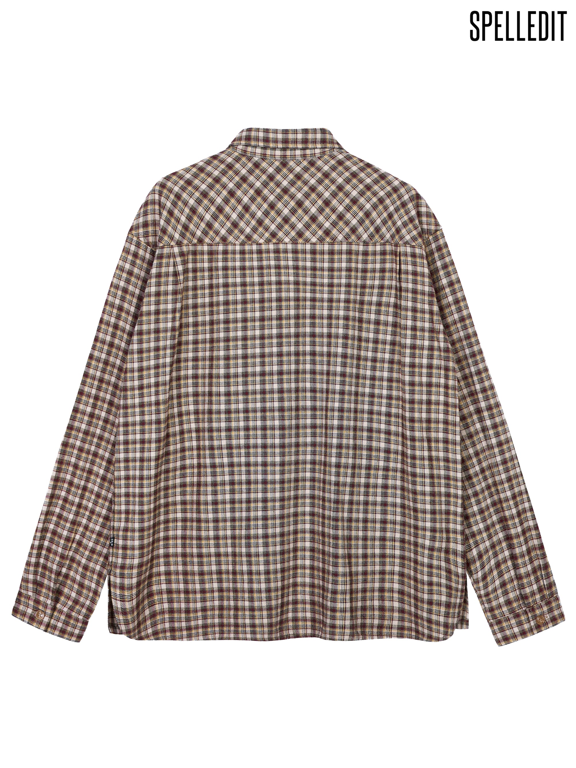 [9/7 PRE]PLAID OVERSIZED SHIRT