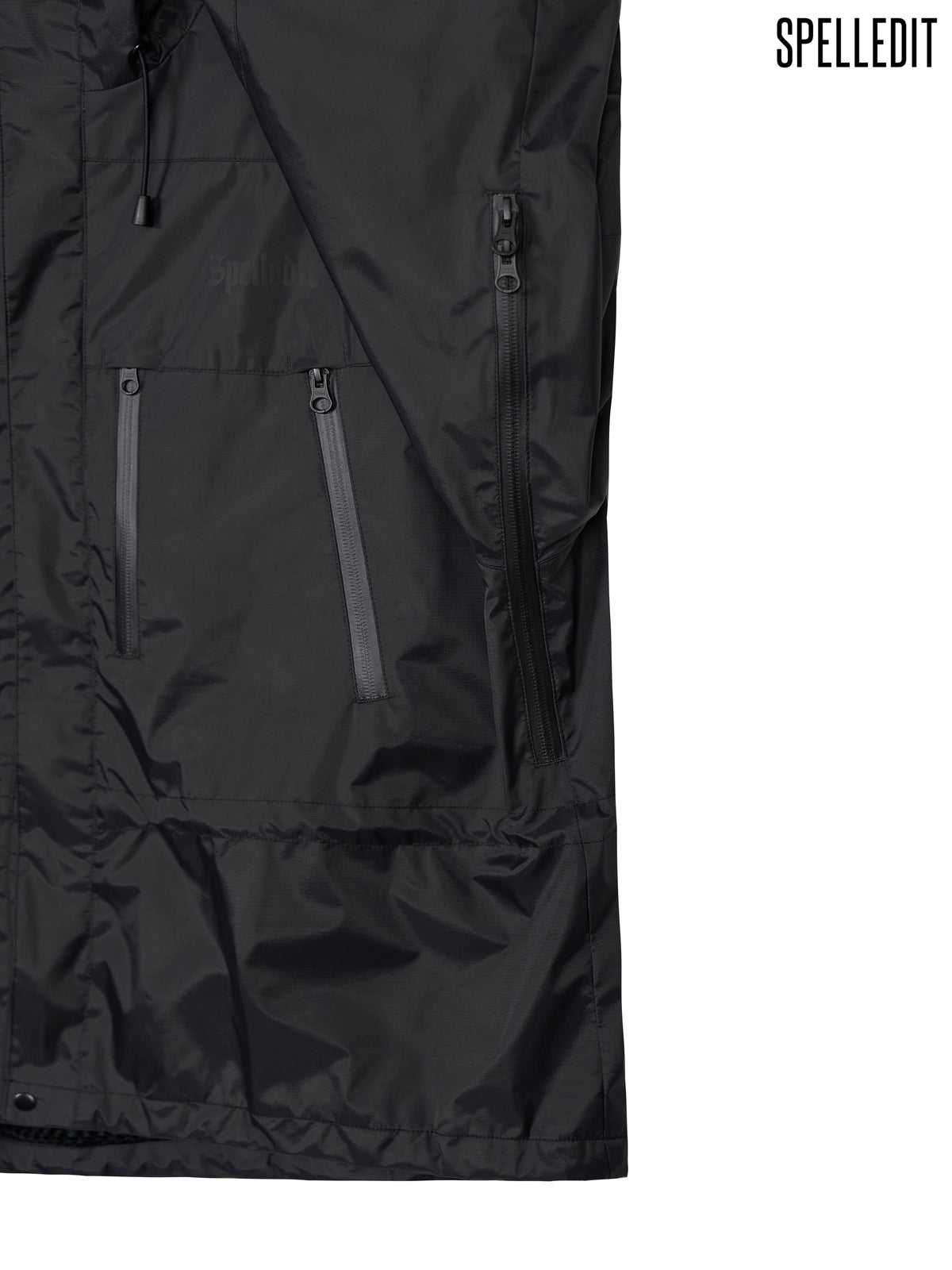 HOODED WINDBREAKER JACKET