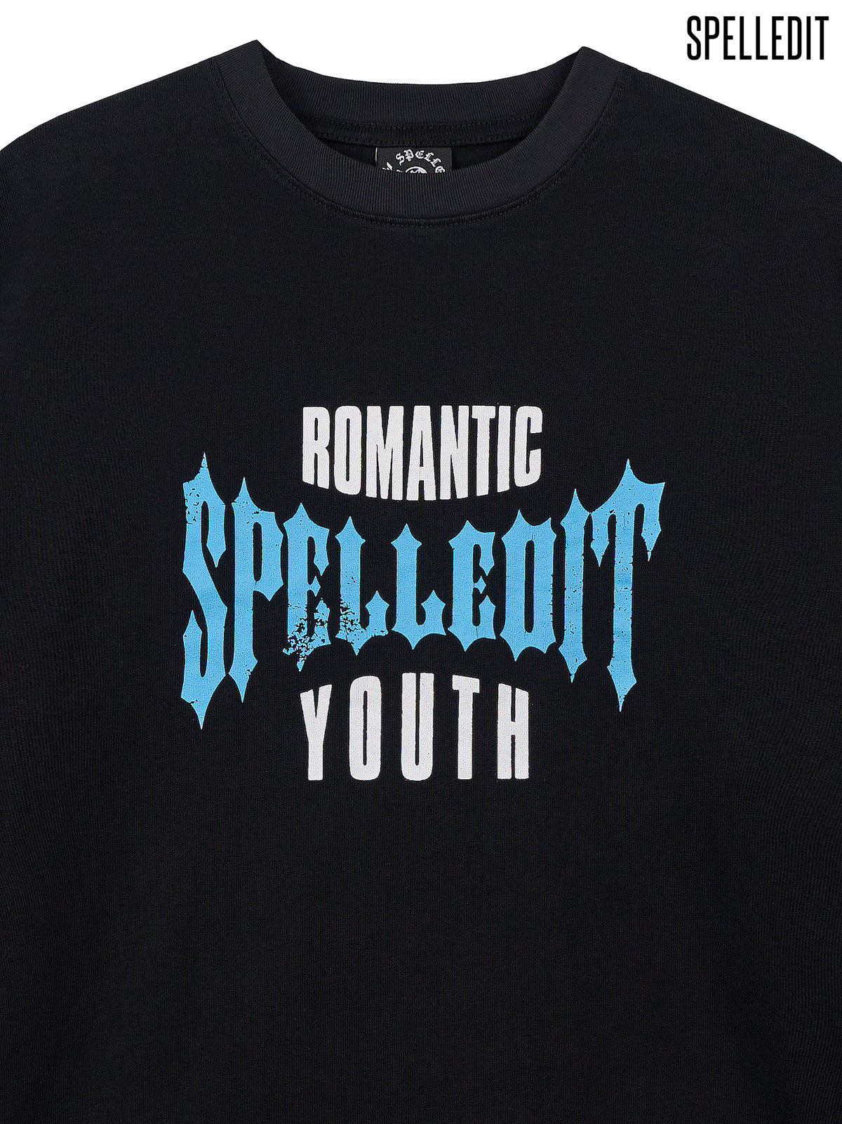 Romantic youth printed long sleeves tee