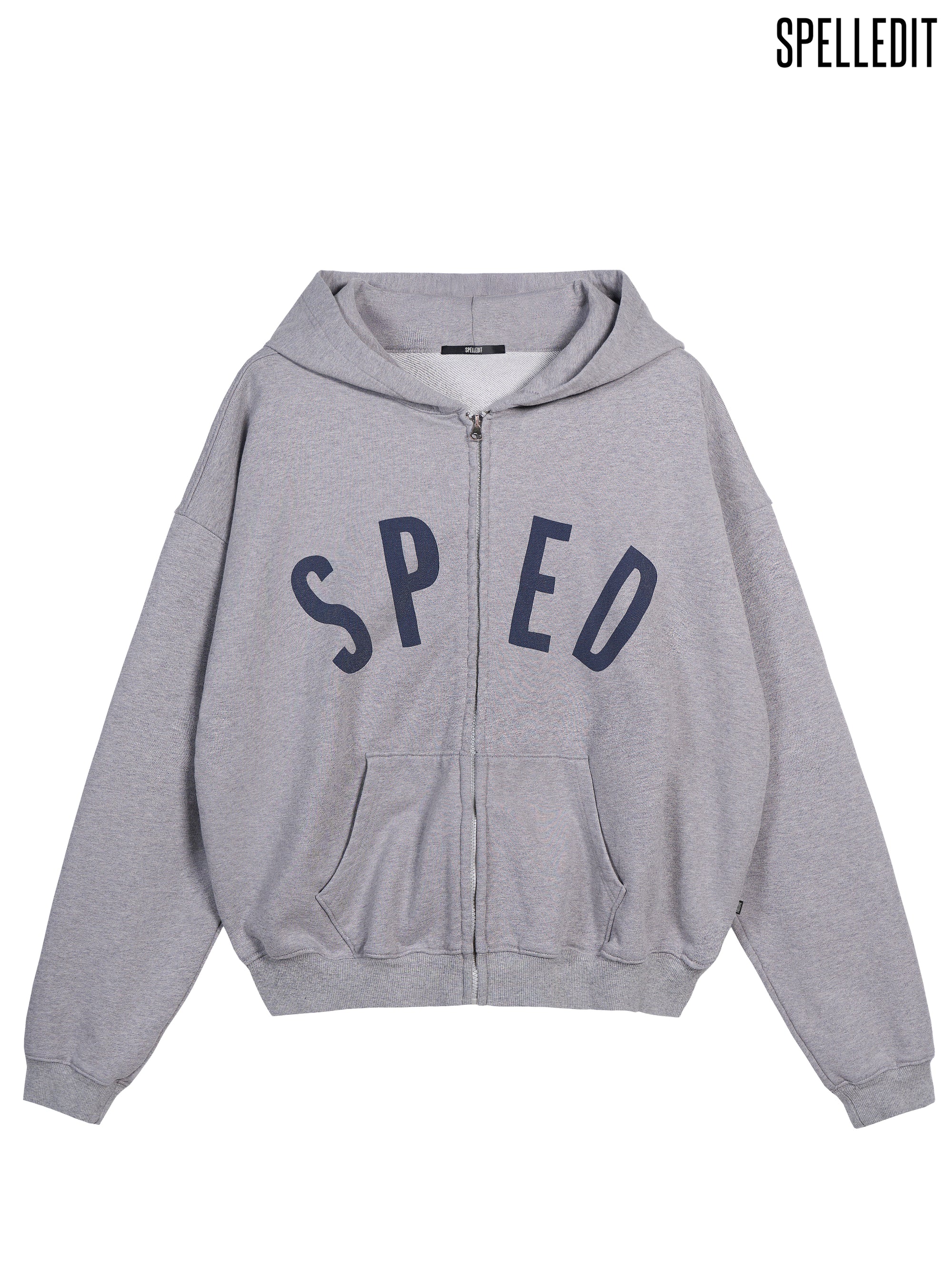 SPED ZIP-UP HOODIE