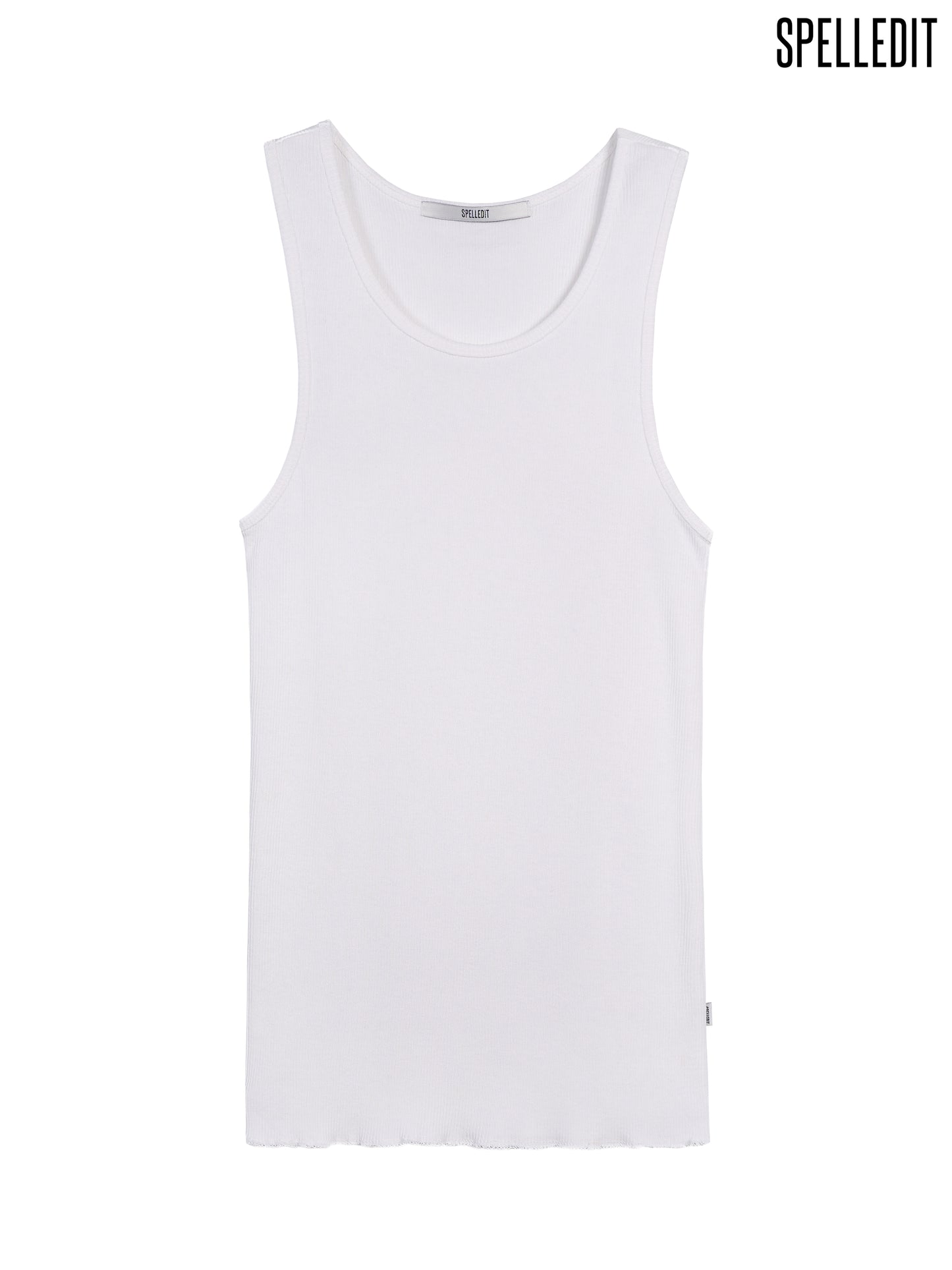 BASIC RIBBED TANK TOP