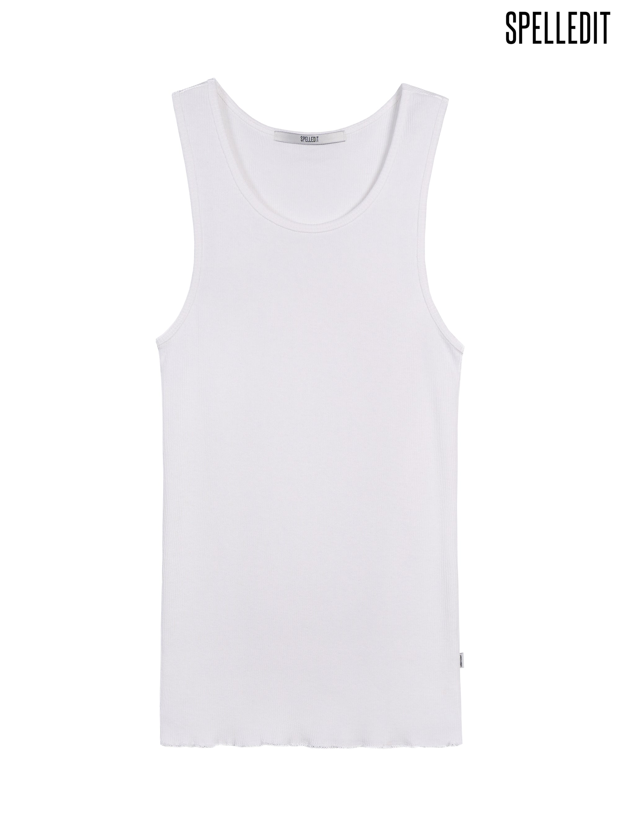 BASIC RIBBED TANK TOP