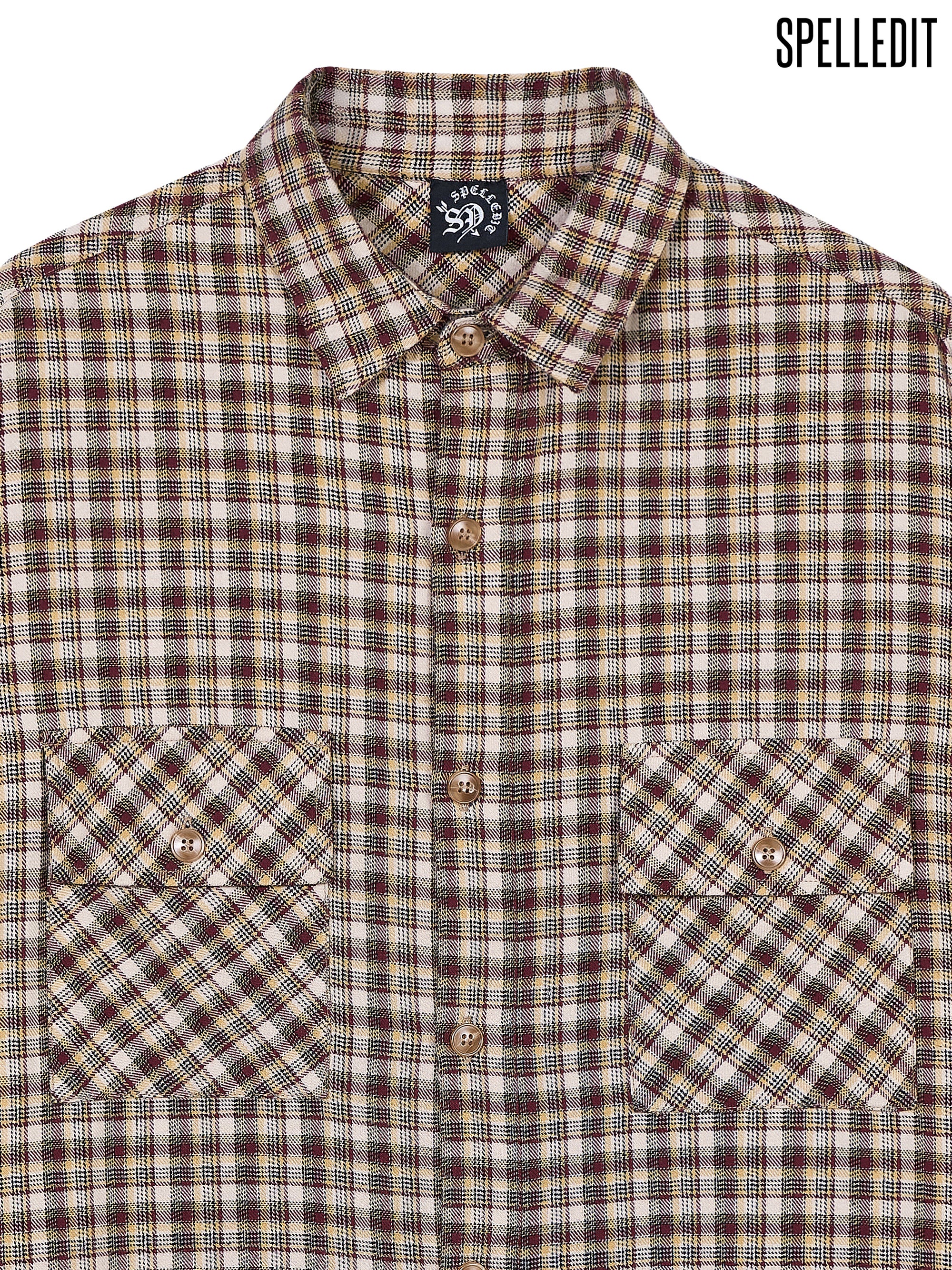[9/7 PRE]PLAID OVERSIZED SHIRT