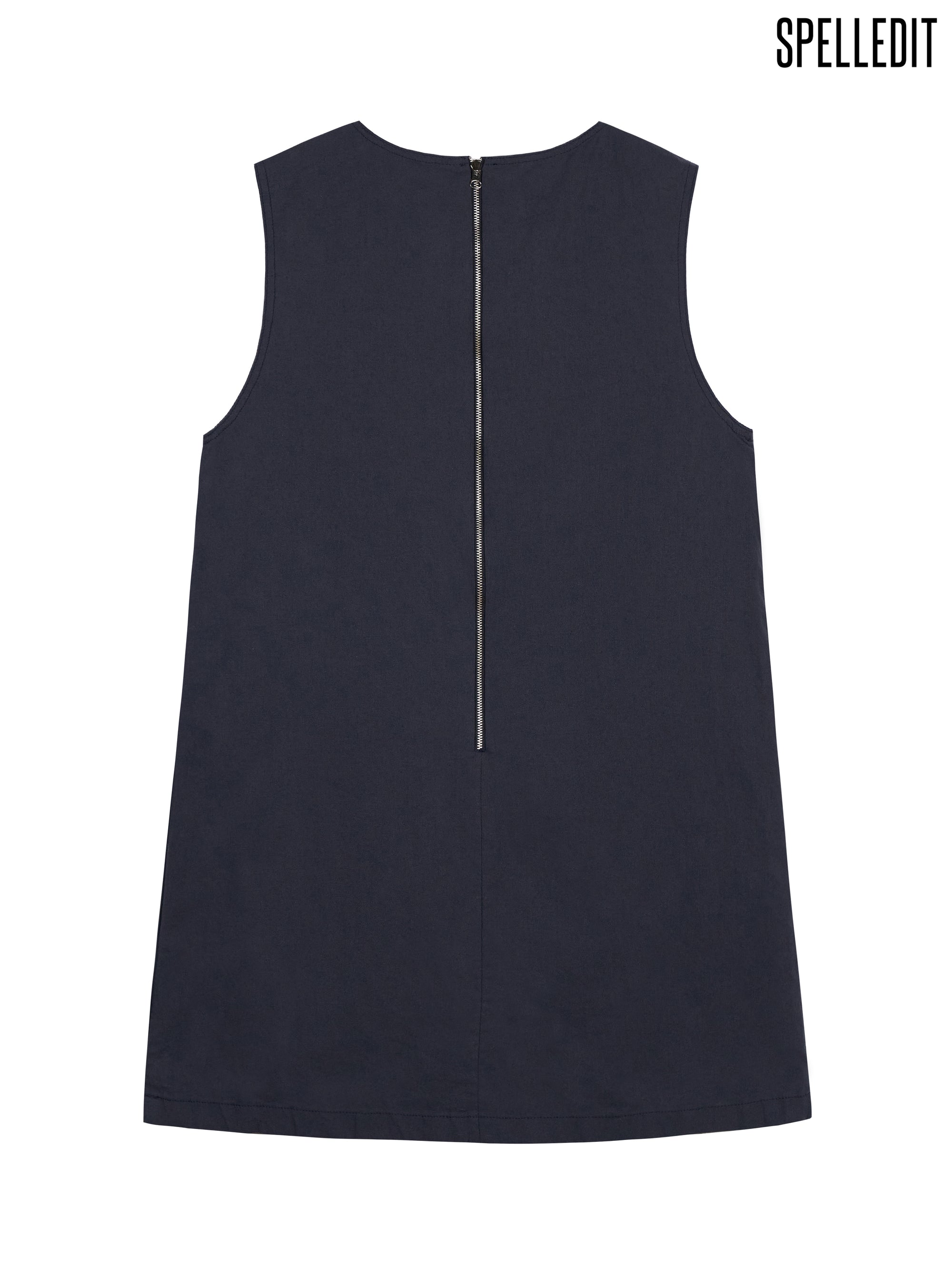SOLID REVERSIBLE DRESS