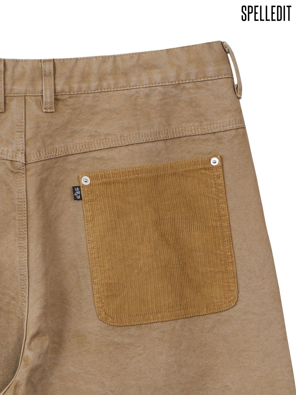 Contrast detailed Carpenter pants