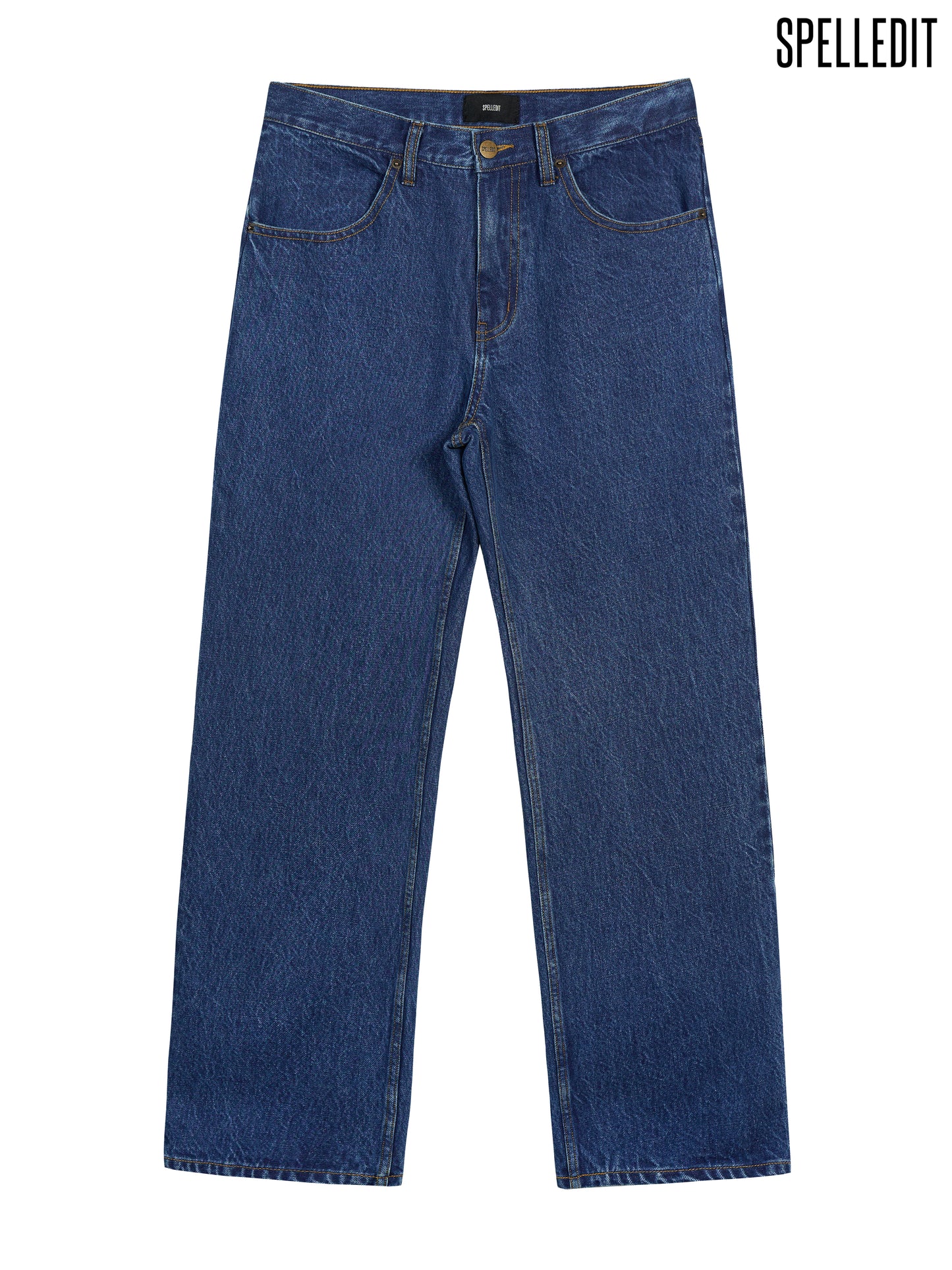 BOY-FIT DENIM PANTS