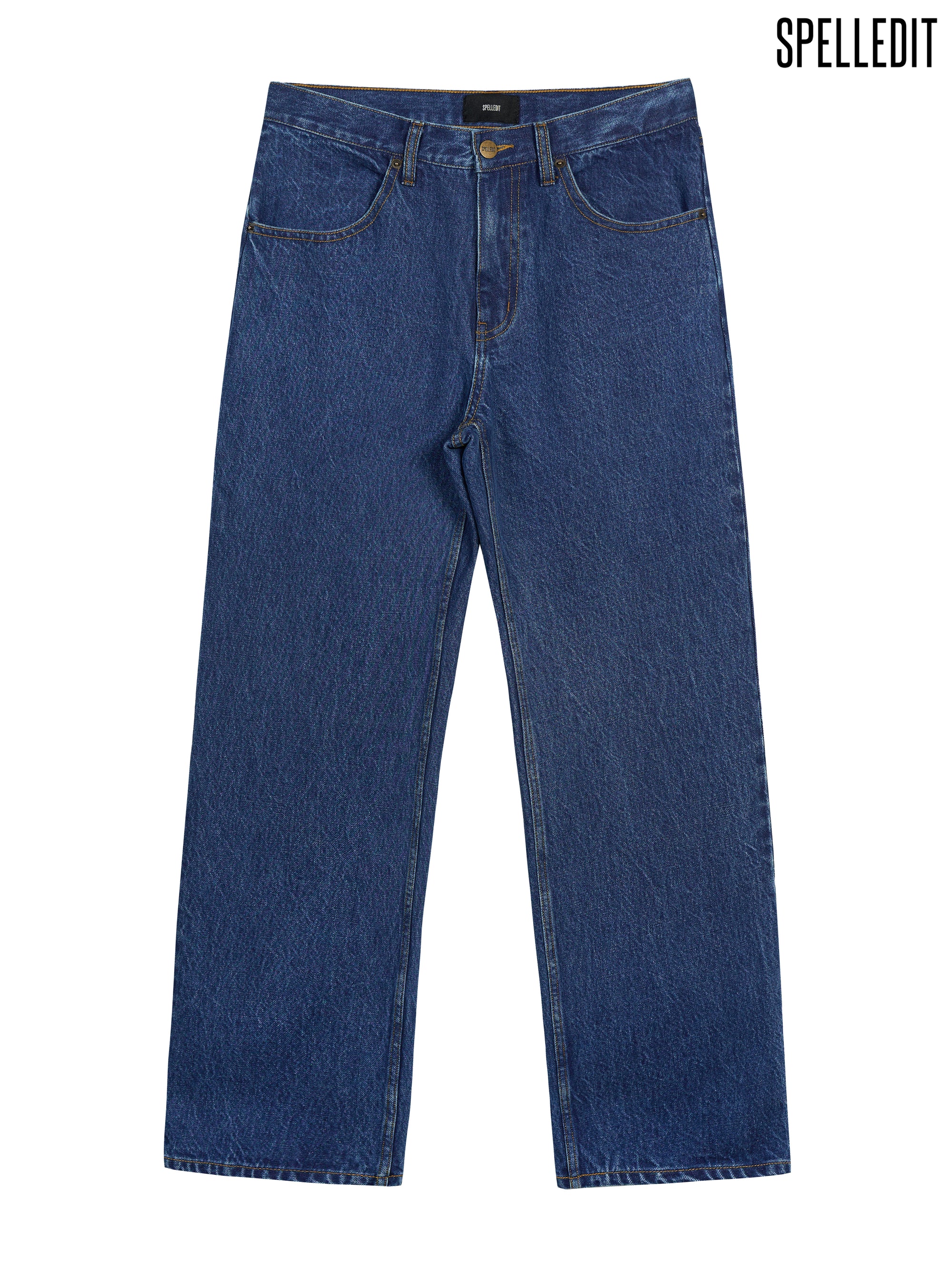 BOY-FIT DENIM PANTS