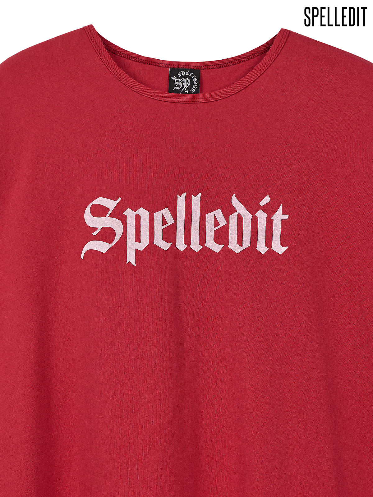 SPELL logo loose fit long sleeves tee