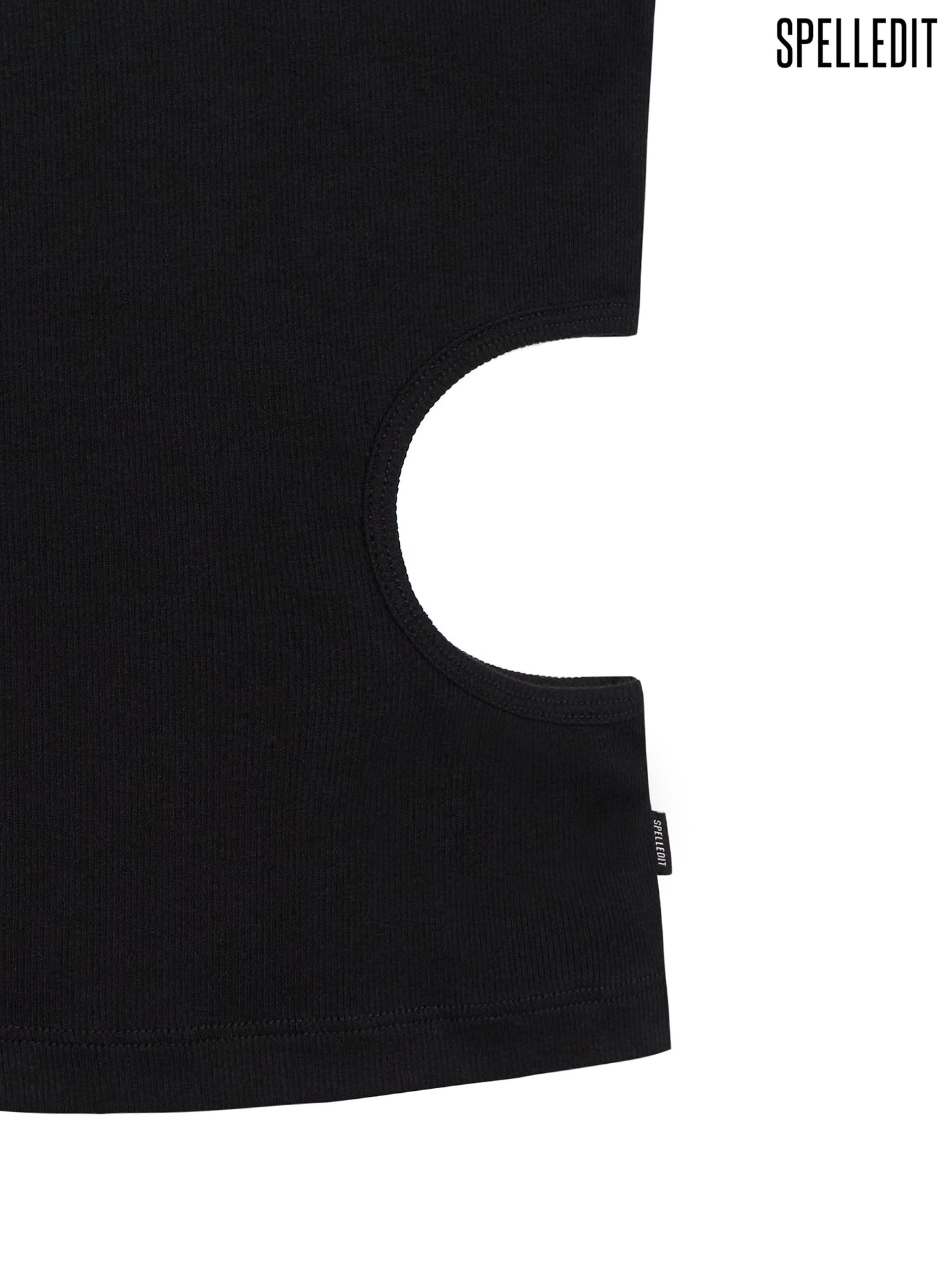 WAIST CUT-OUT SLEEVELESS