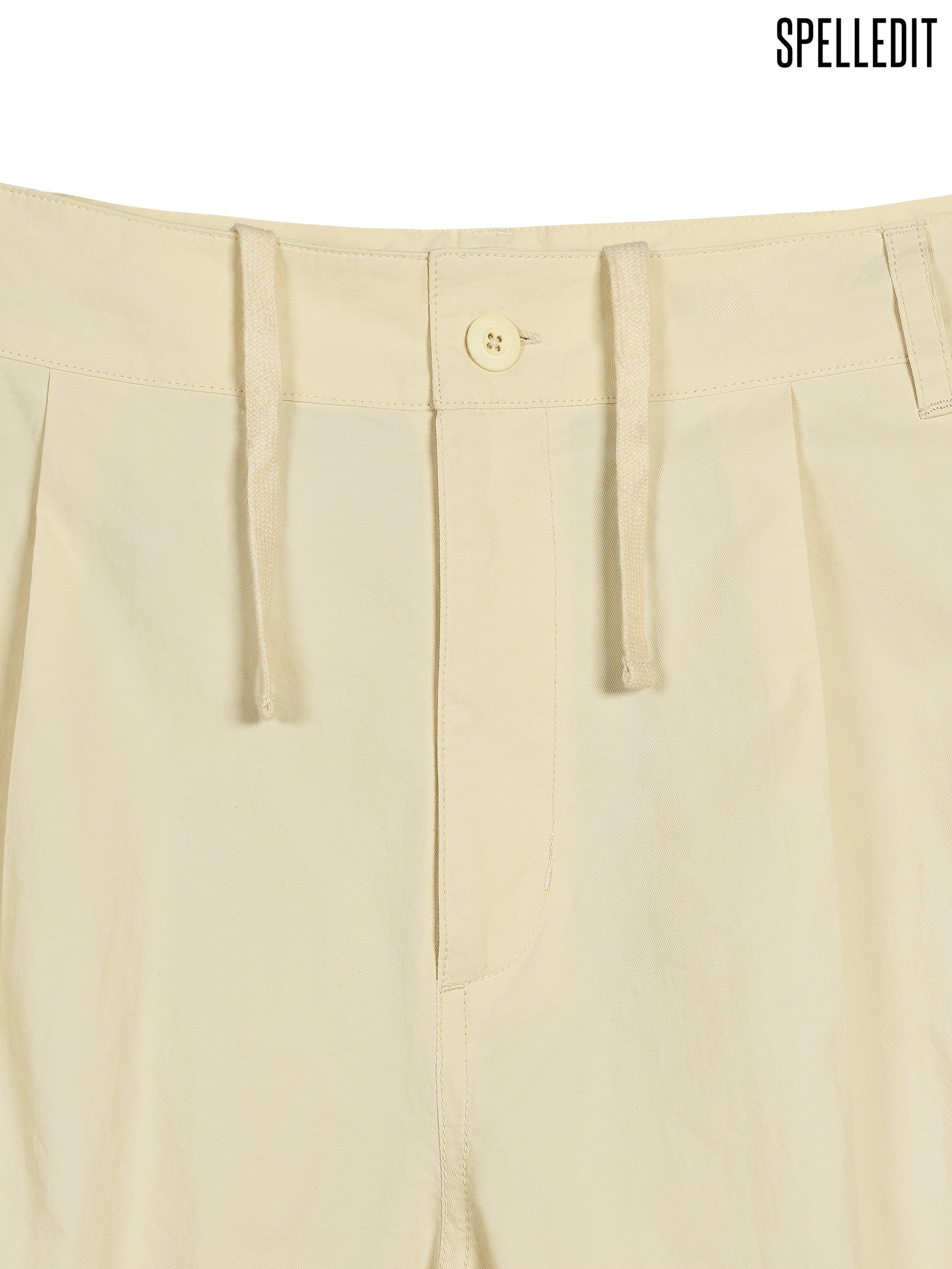 SINGLE PLEAT POCKET CARGO PANTS
