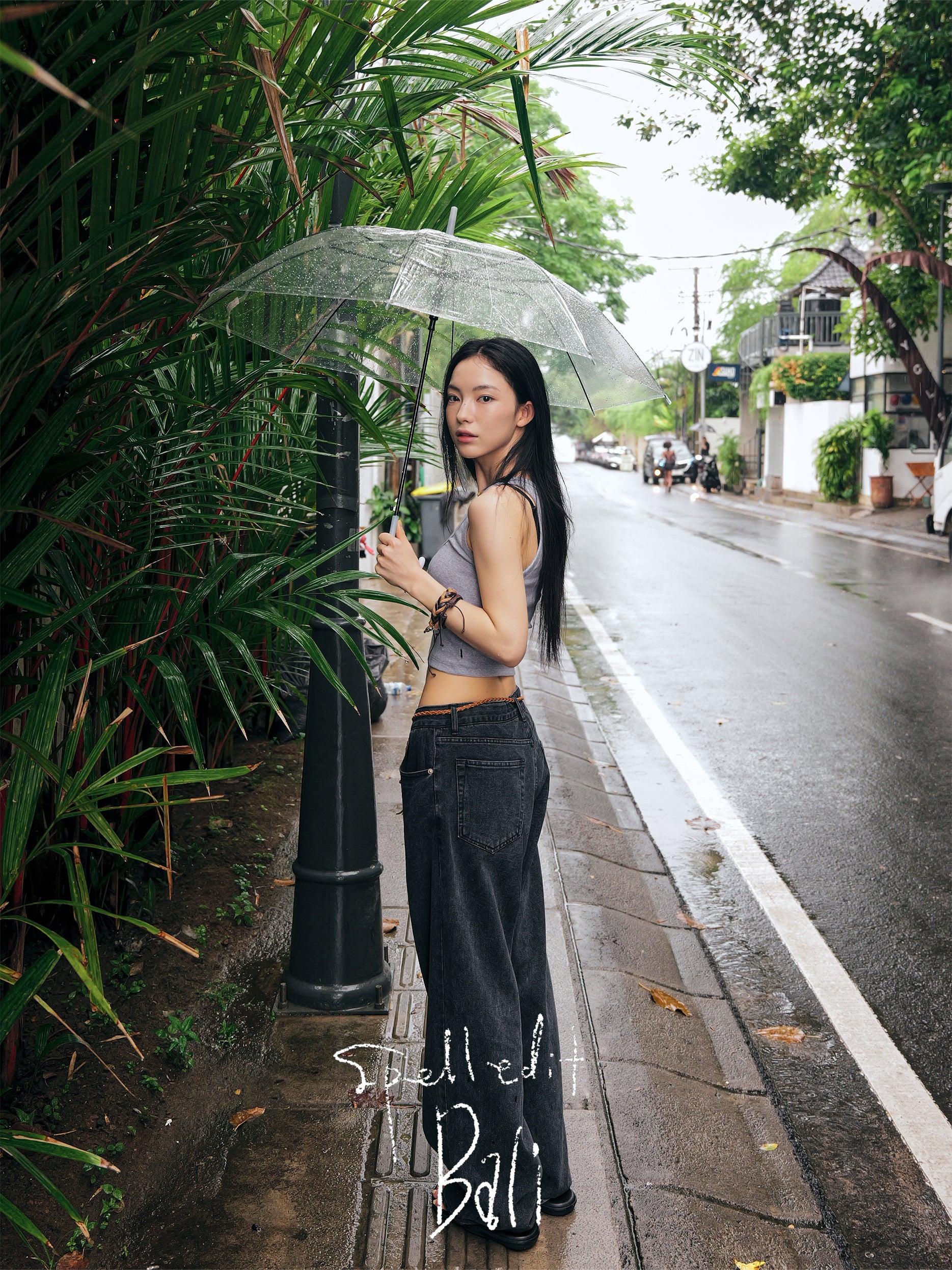 U-NECK BUTTON-UP TANK TOP