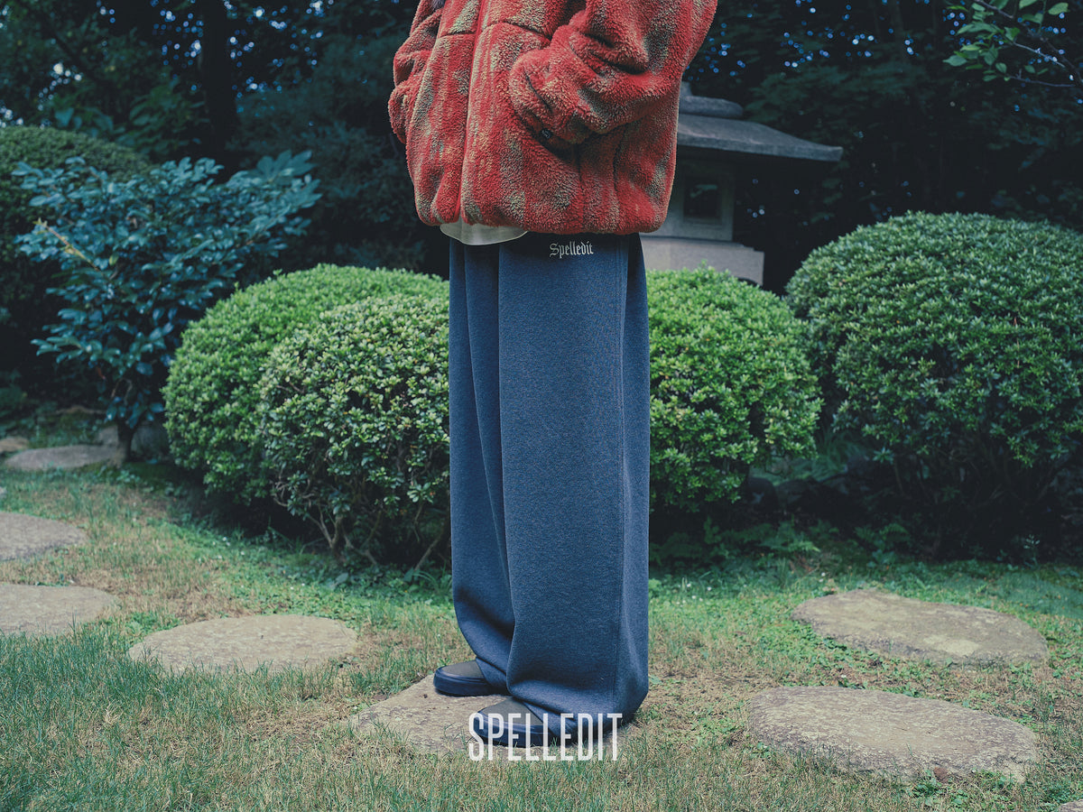 SPELL logo detailed frenchterry pants