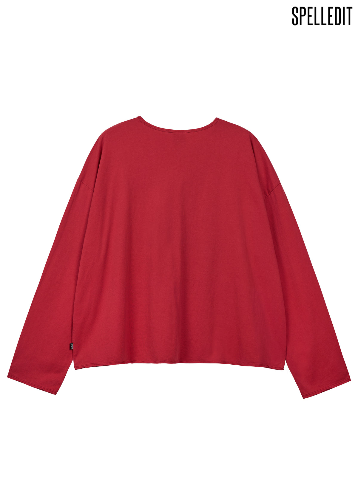 SPELL logo loose fit long sleeves tee