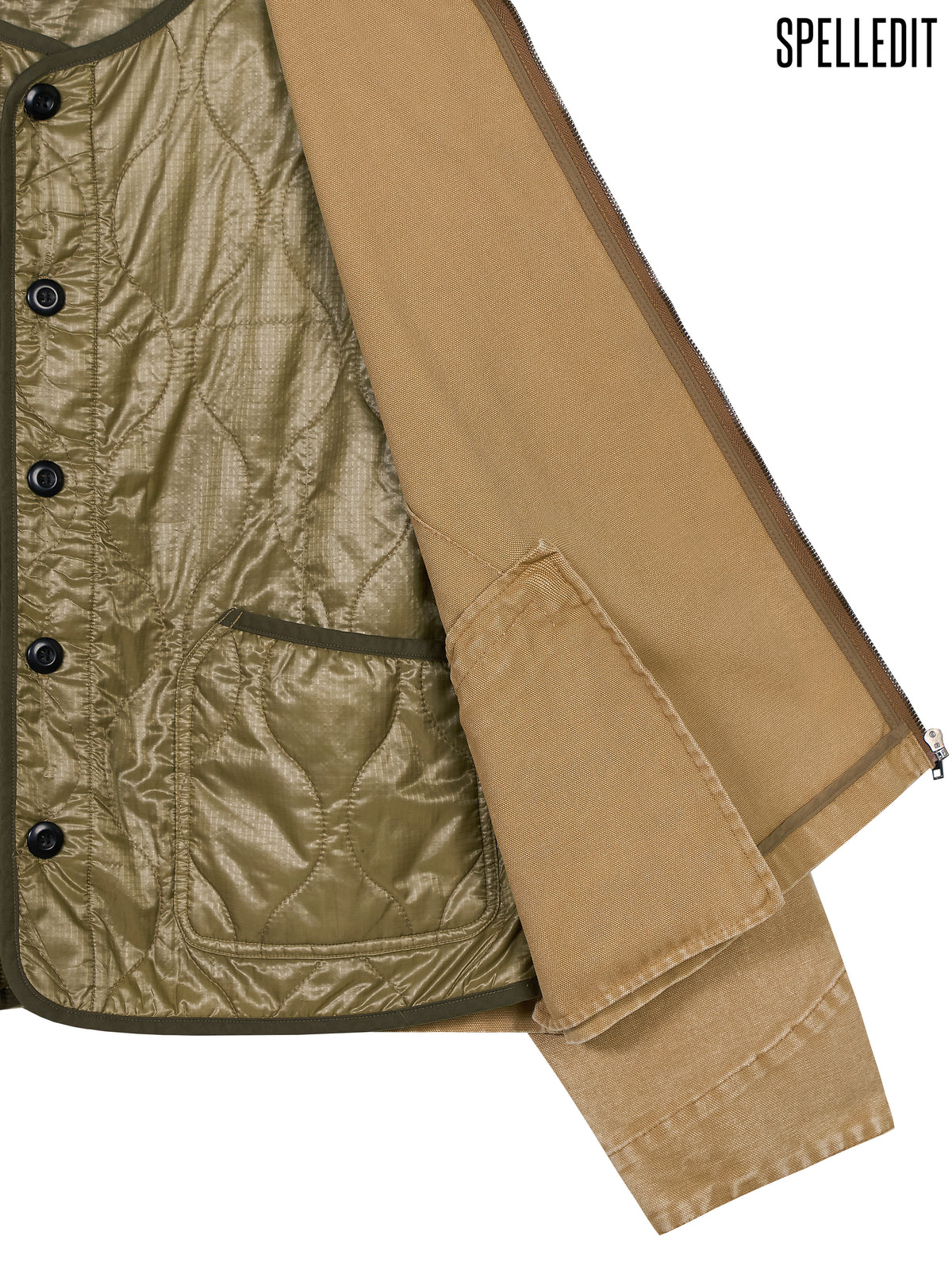 VINTAGE WASHED WORKWEAR JACKET