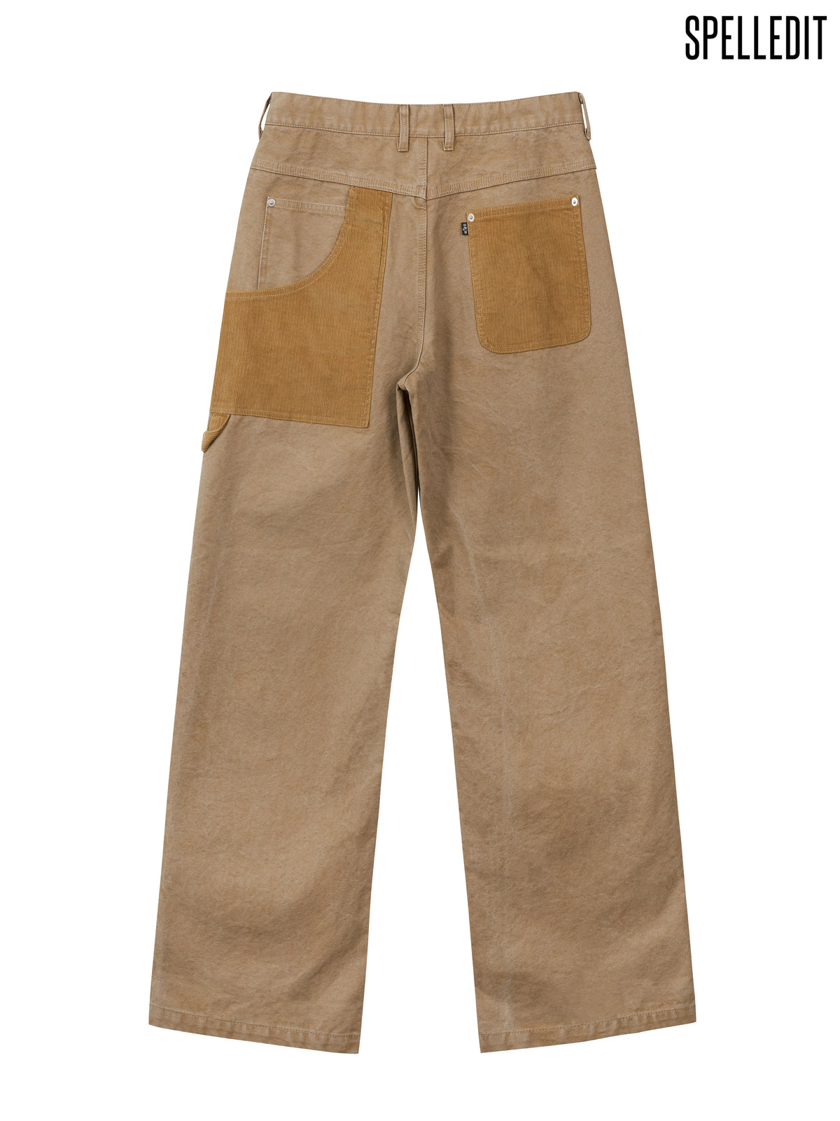 Contrast detailed Carpenter pants