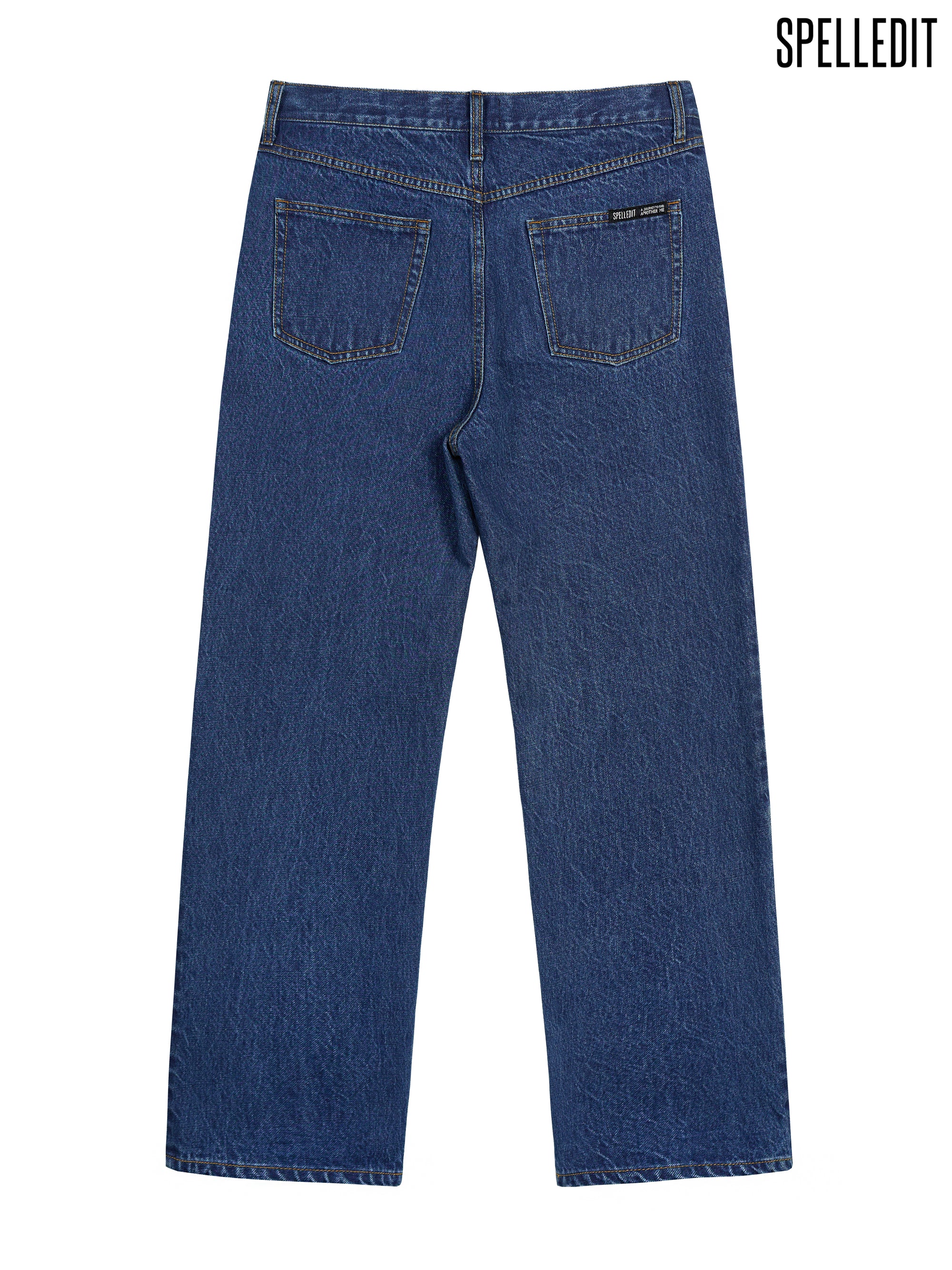 BOY-FIT DENIM PANTS