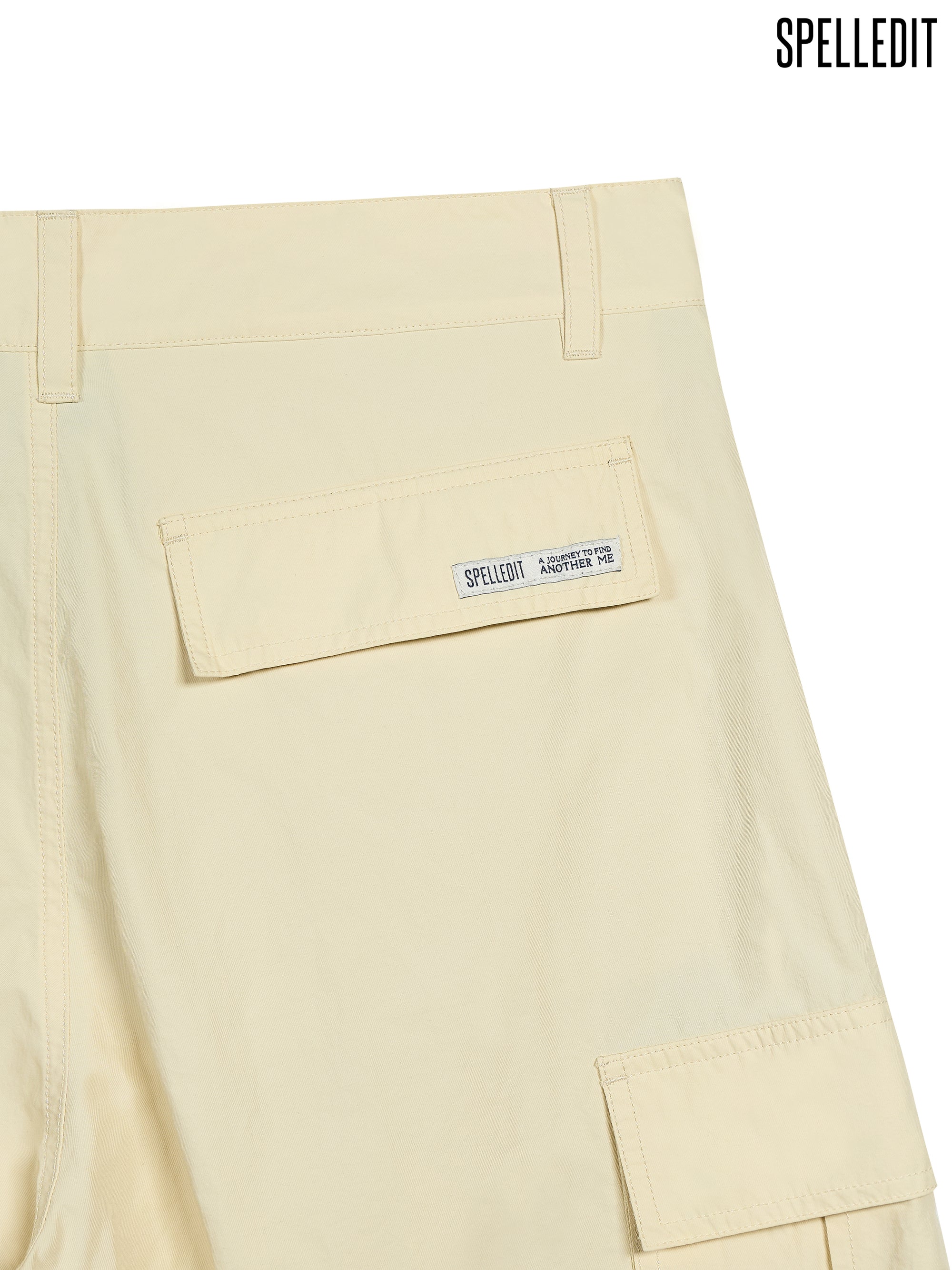 SINGLE PLEAT POCKET CARGO PANTS