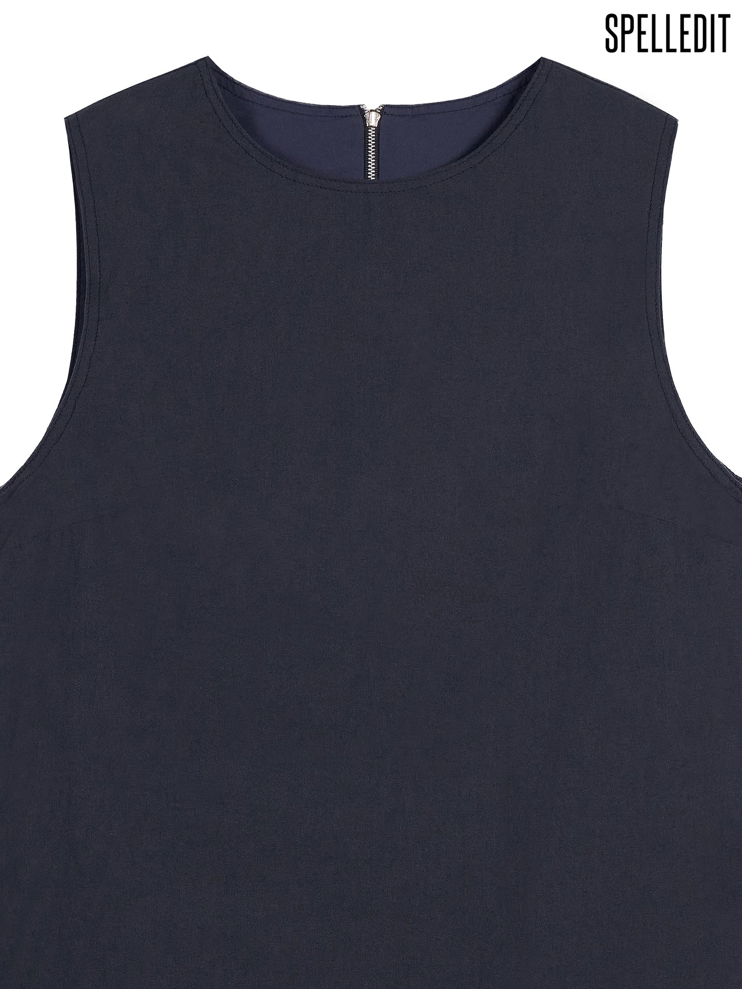 SOLID REVERSIBLE DRESS