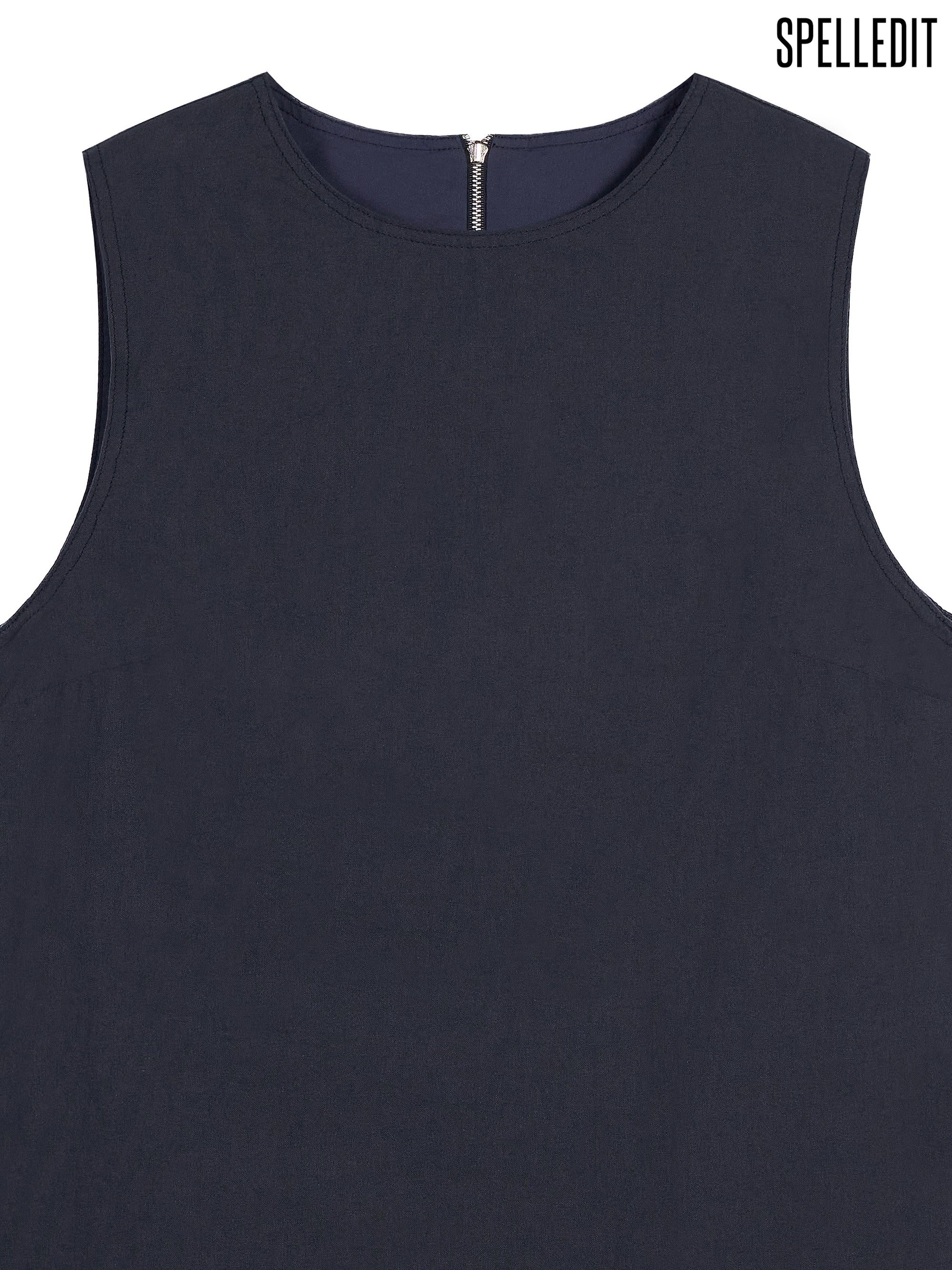 SOLID REVERSIBLE DRESS