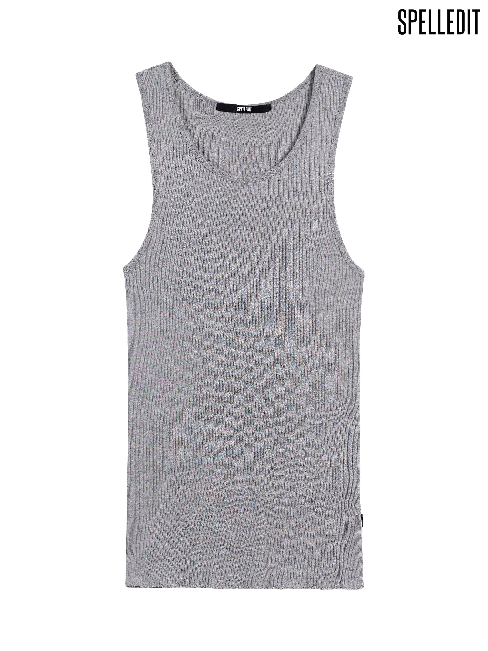 BASIC RIBBED TANK TOP