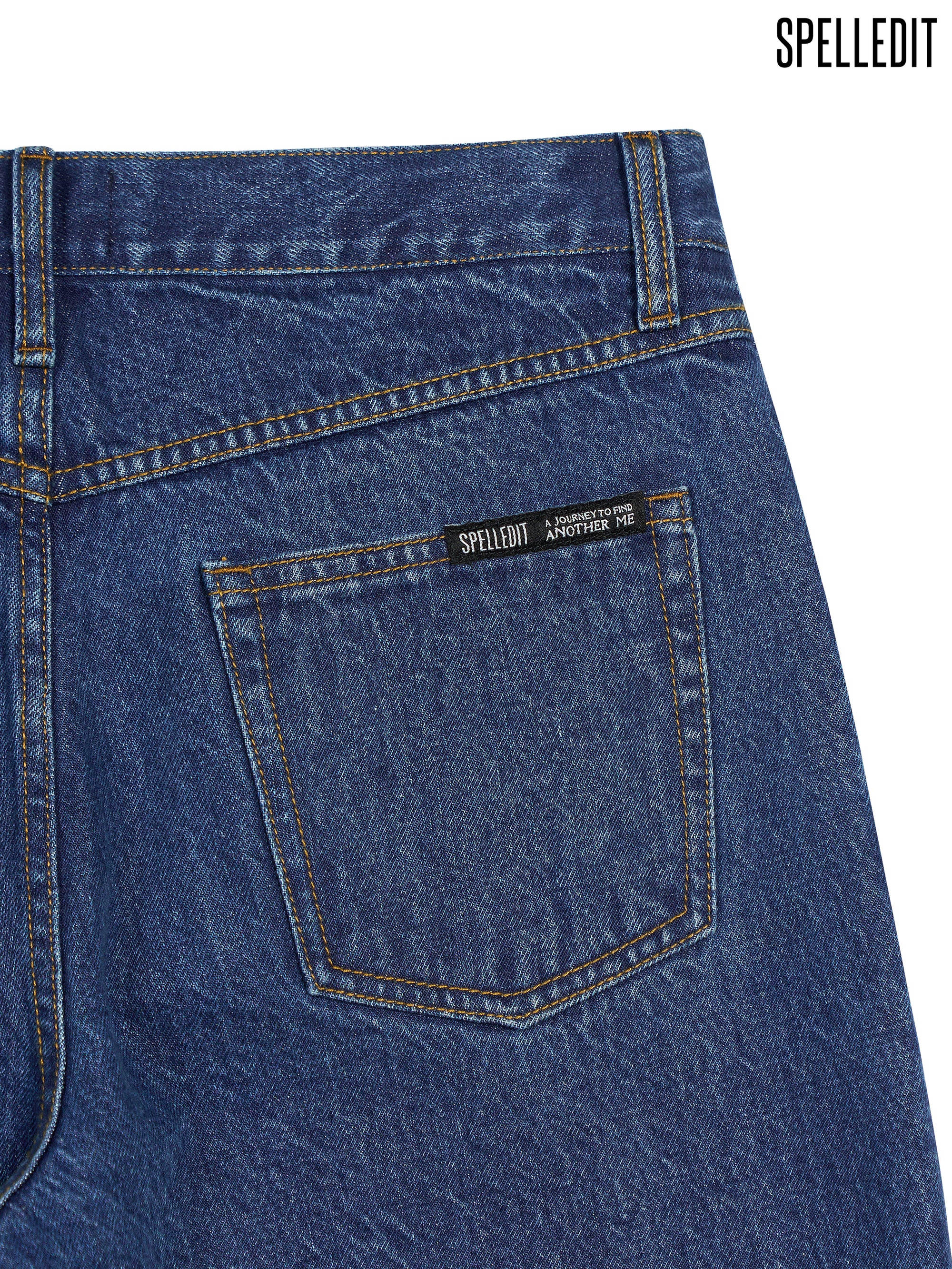 BOY-FIT DENIM PANTS