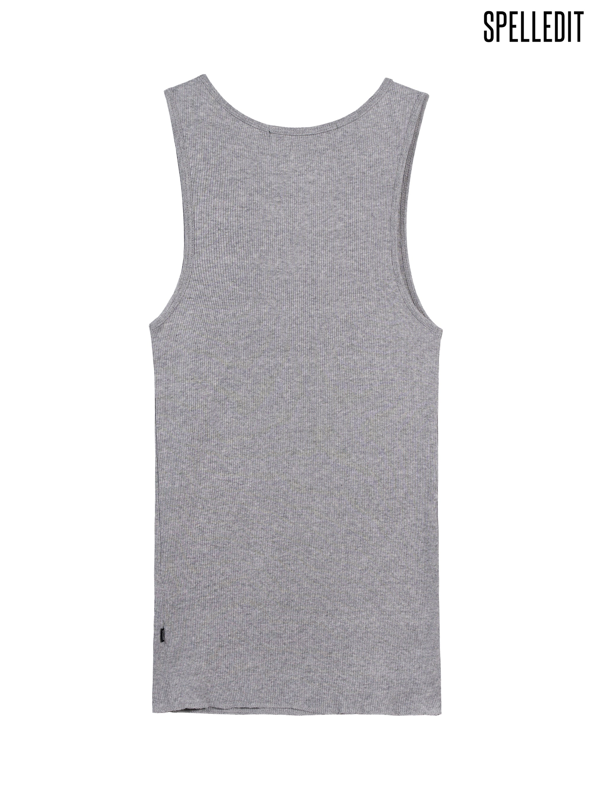 BASIC RIBBED TANK TOP