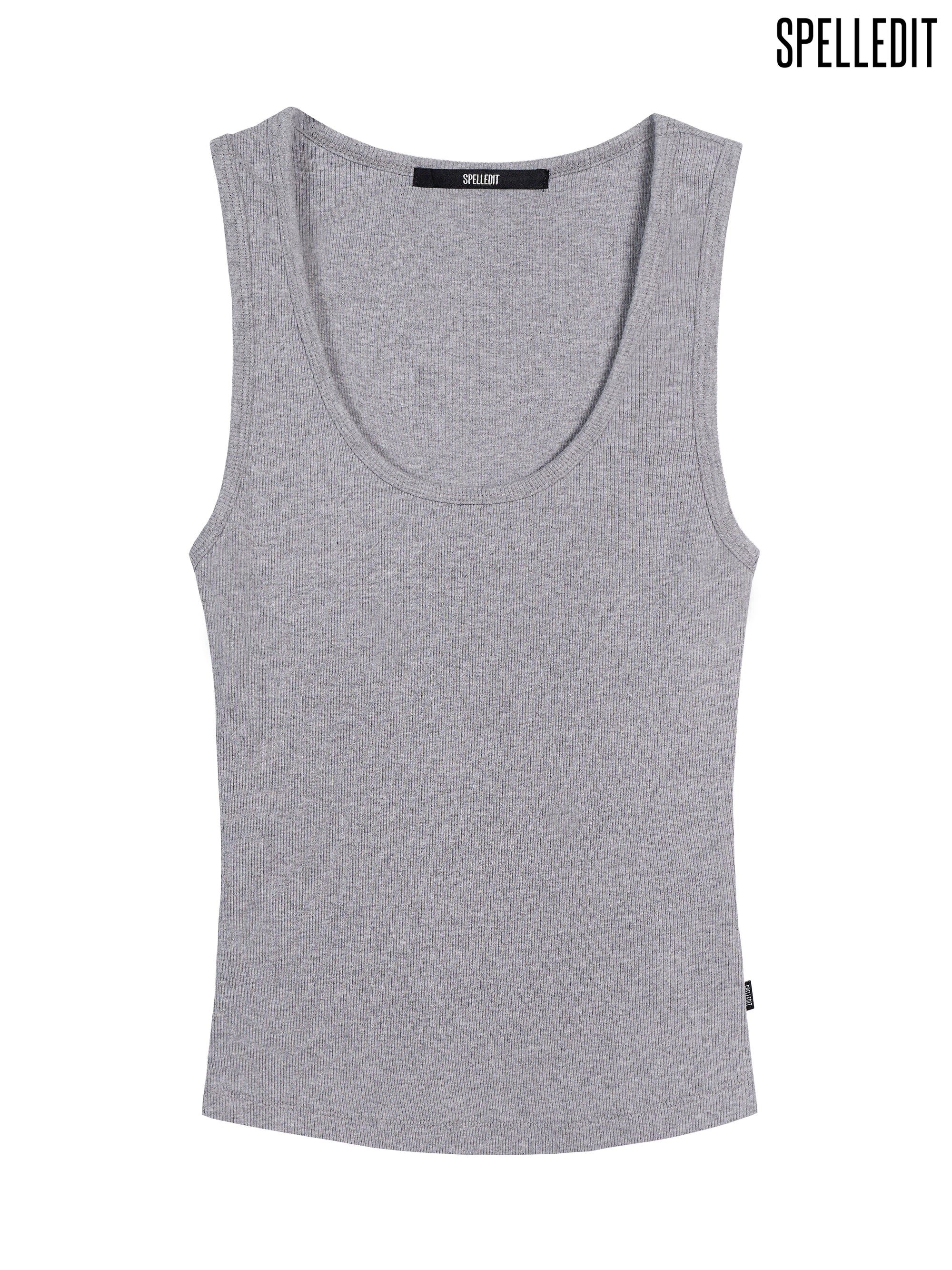 BASIC U-NECK TANK TOP
