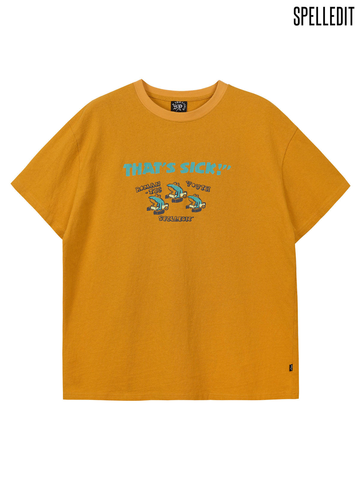 Not funny printed short sleeves tee